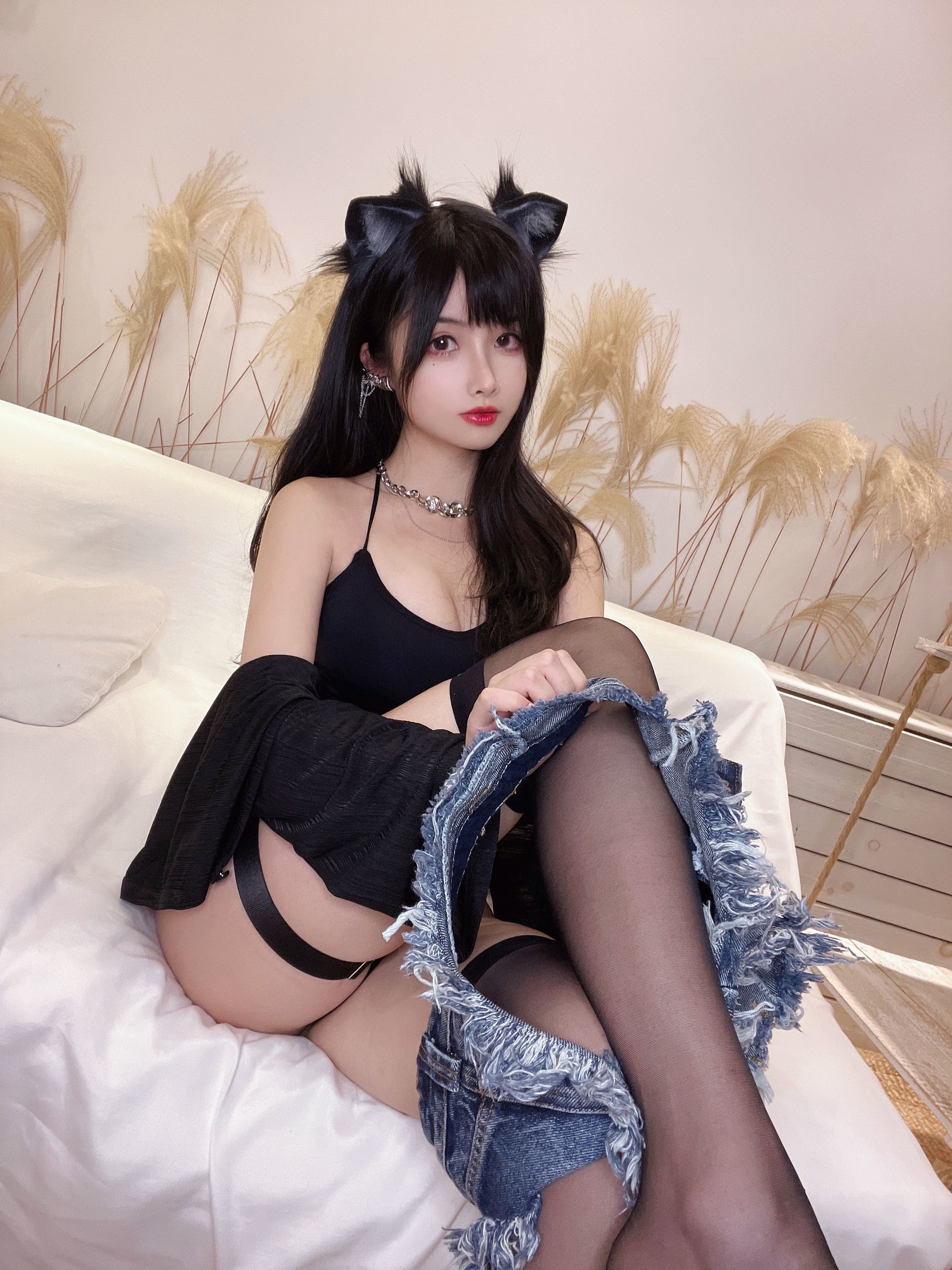 COS福利rioko凉凉子 - 辣妹猫猫-图14