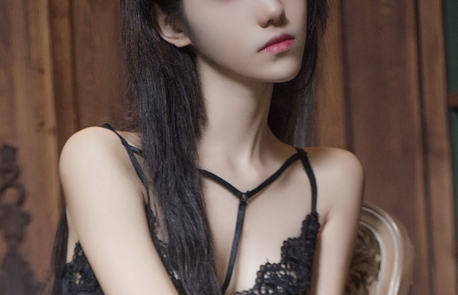 动漫博主南桃Momoko - 黑内衣-图9