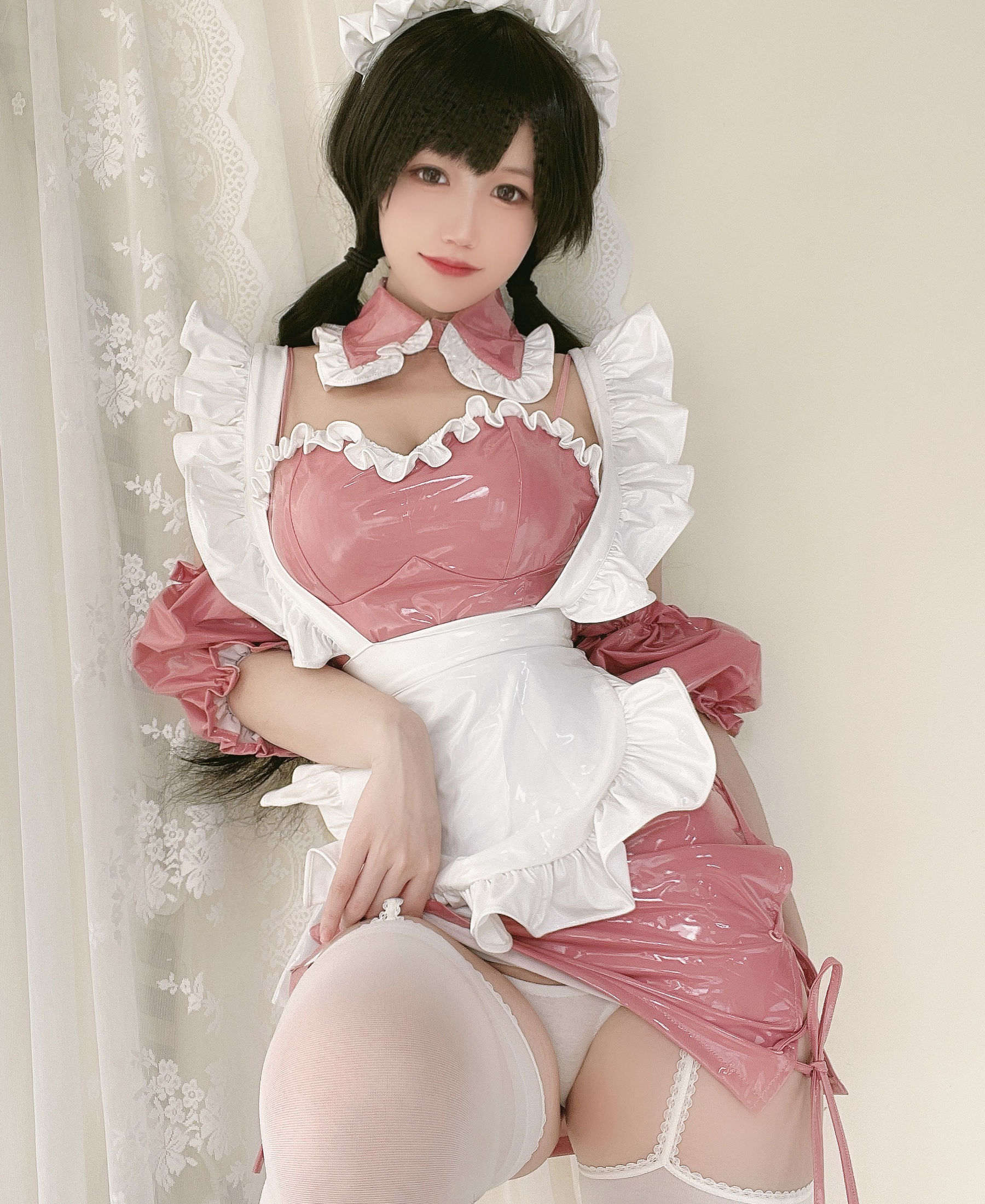 动漫博主小仓千代w - 粉色漆皮女仆-图25