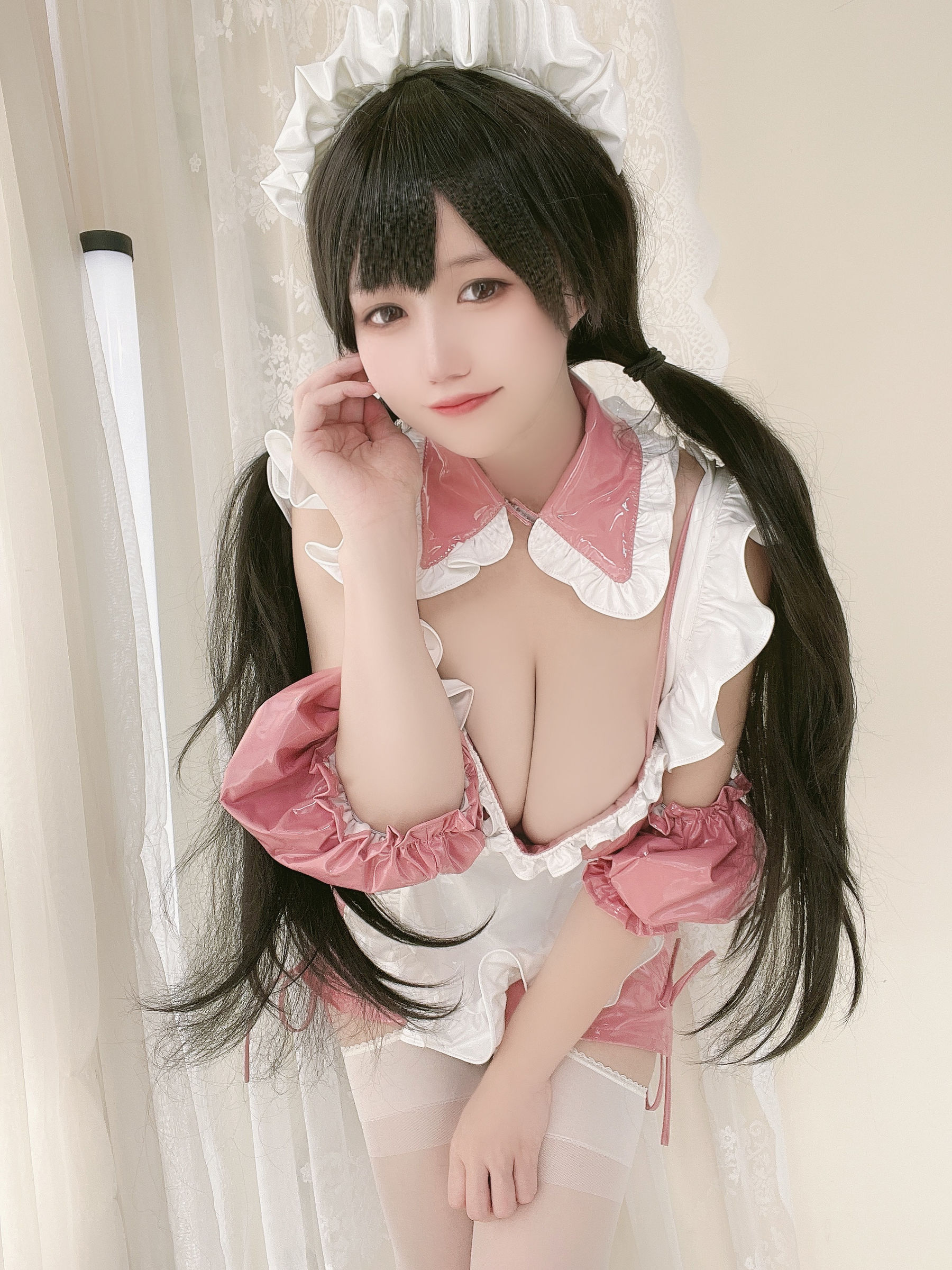 动漫博主小仓千代w - 粉色漆皮女仆-图26