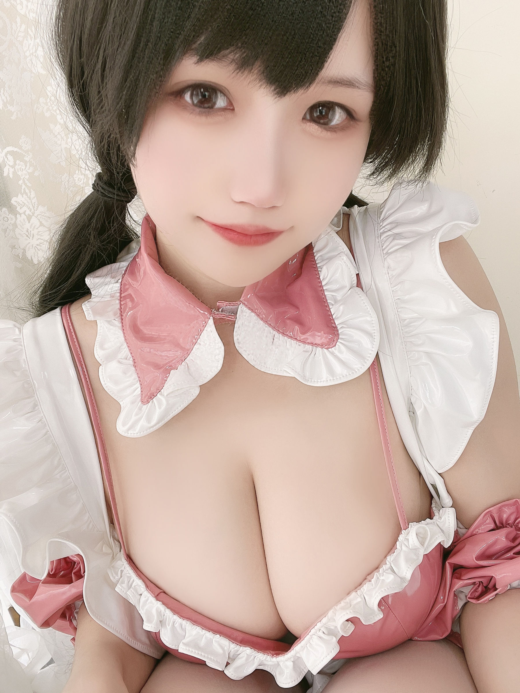 动漫博主小仓千代w - 粉色漆皮女仆-图7