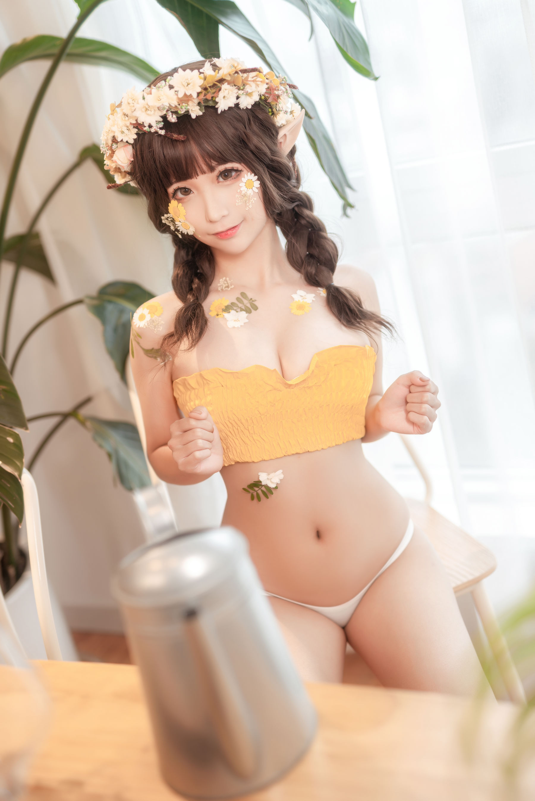 动漫博主蠢沫沫 - 尖耳国度 花精灵-图0