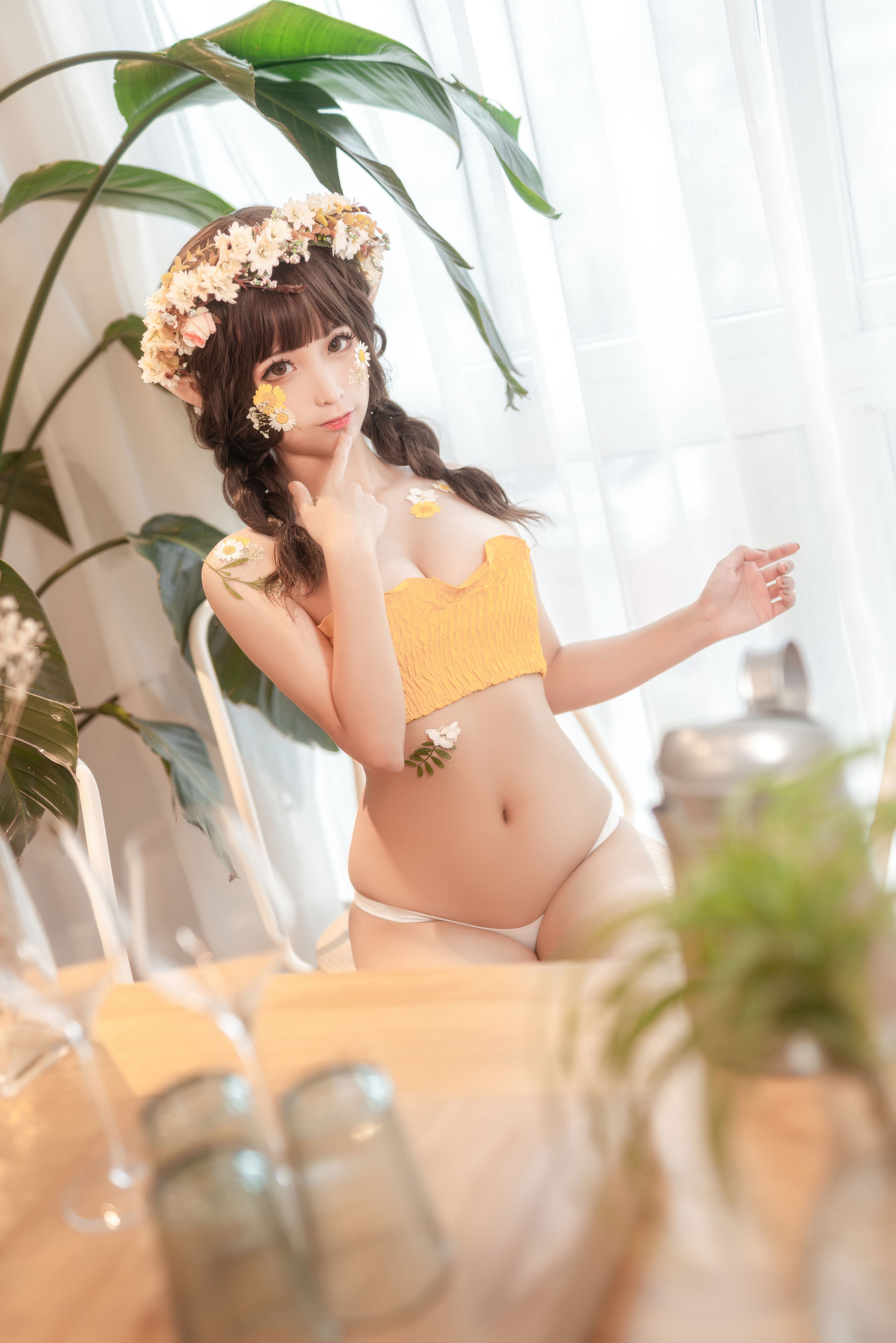 动漫博主蠢沫沫 - 尖耳国度 花精灵-图1