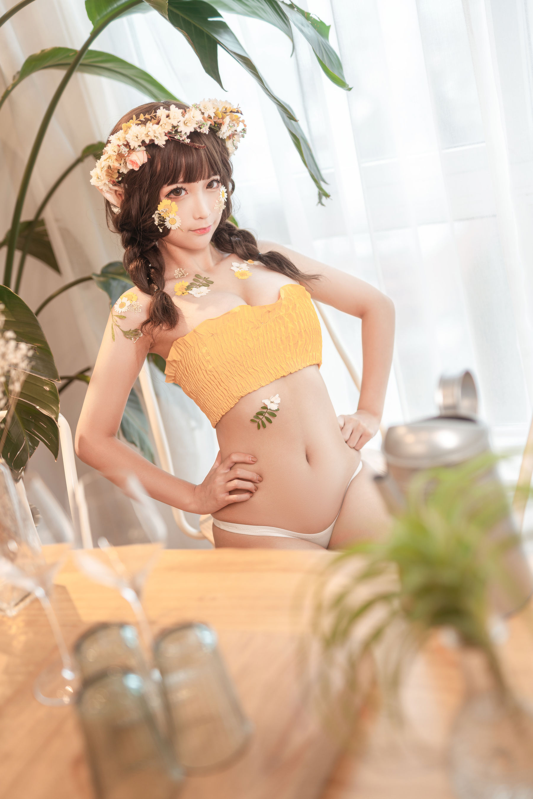 动漫博主蠢沫沫 - 尖耳国度 花精灵-图2
