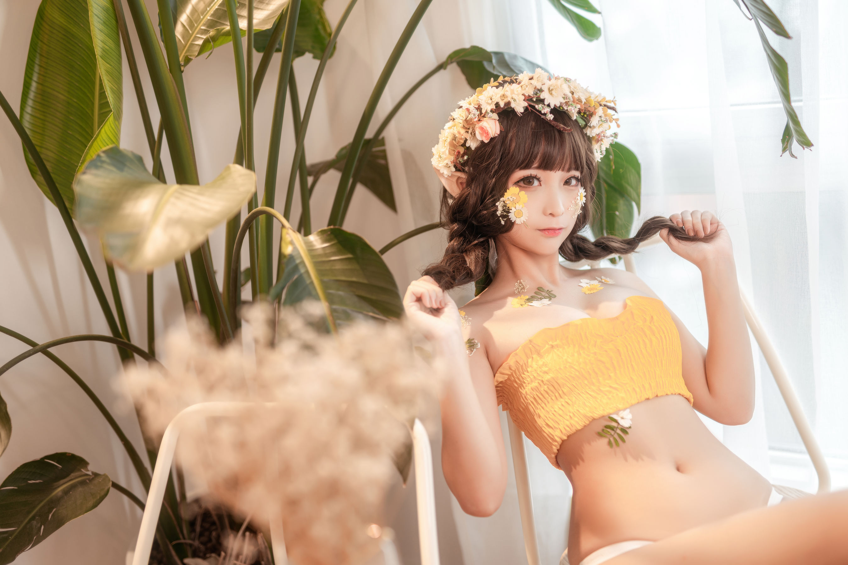 动漫博主蠢沫沫 - 尖耳国度 花精灵-图5