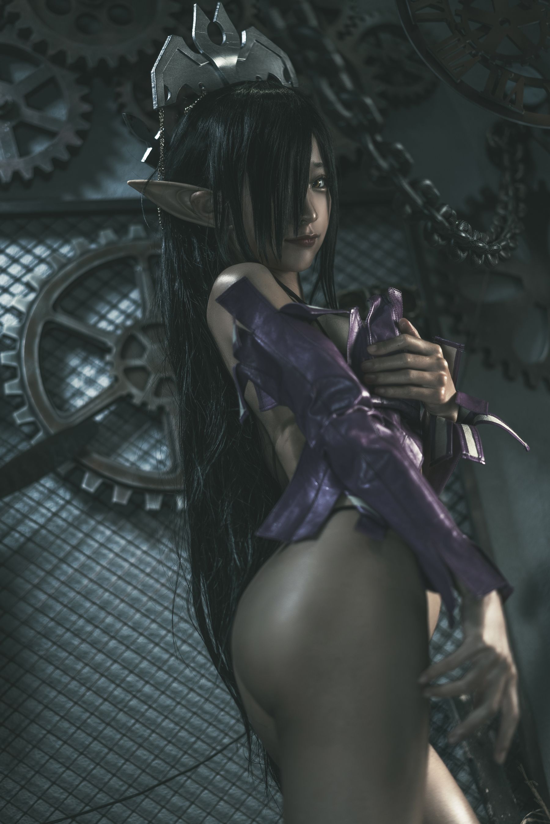 动漫博主蠢沫沫 - 黑兽女王 原设-图13
