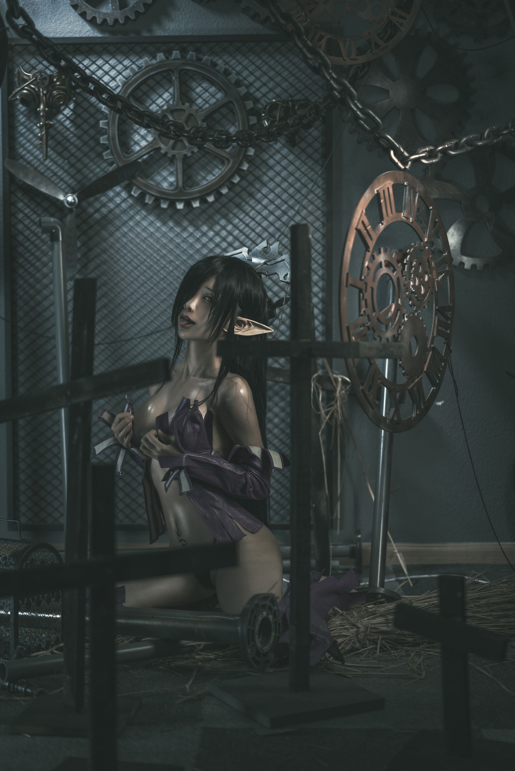 动漫博主蠢沫沫 - 黑兽女王 原设-图17