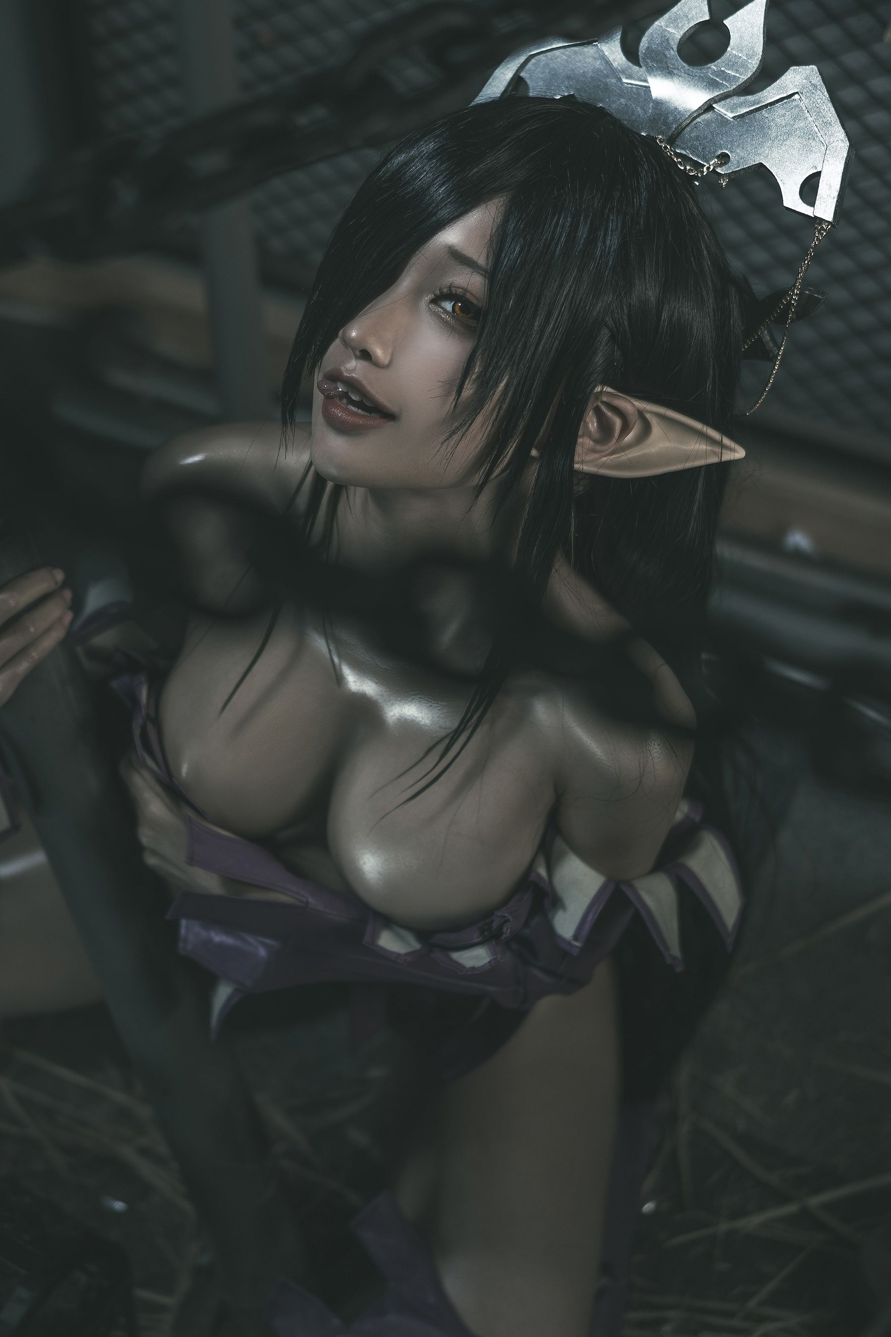 动漫博主蠢沫沫 - 黑兽女王 原设-图1