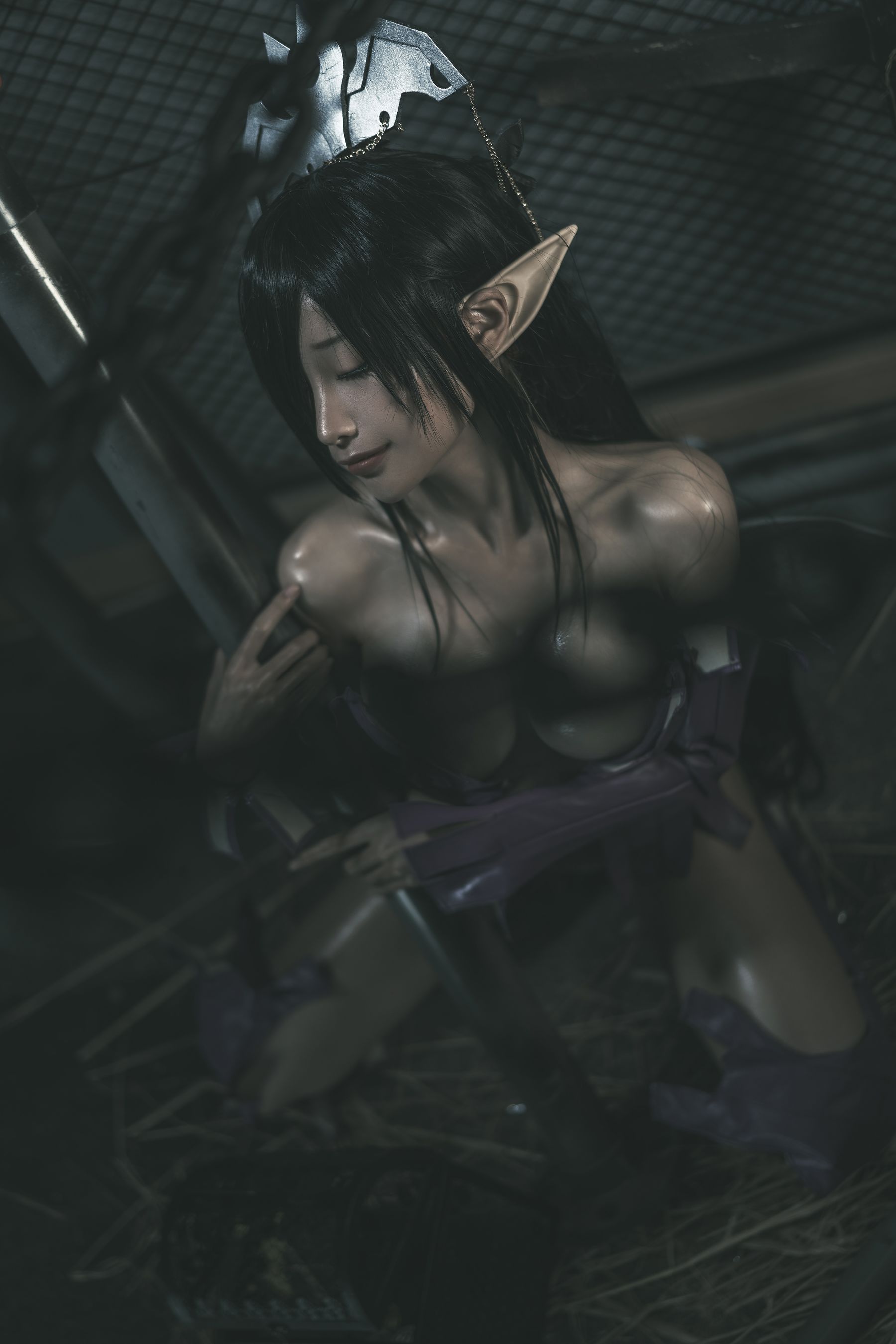 动漫博主蠢沫沫 - 黑兽女王 原设-图4