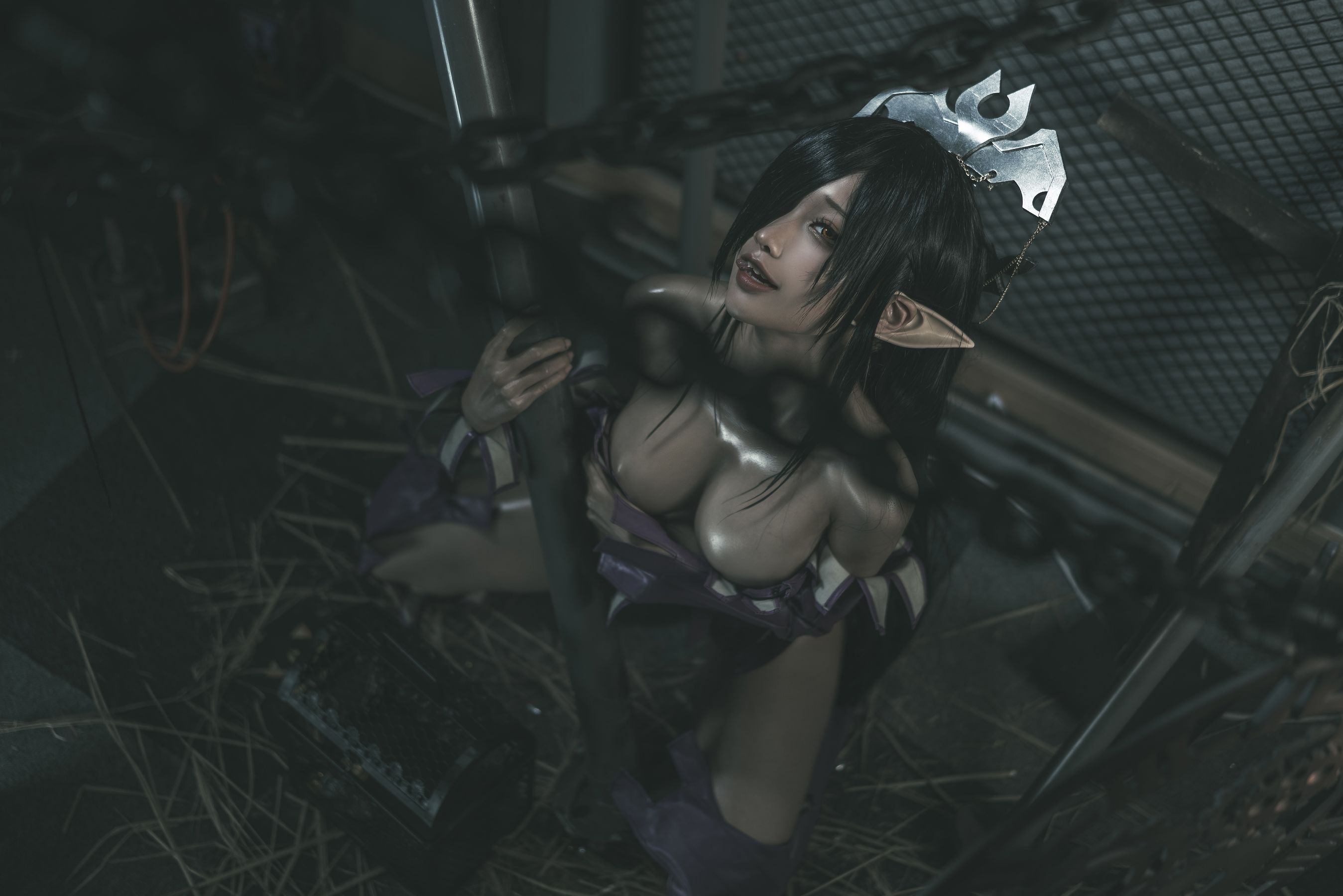 动漫博主蠢沫沫 - 黑兽女王 原设-图6