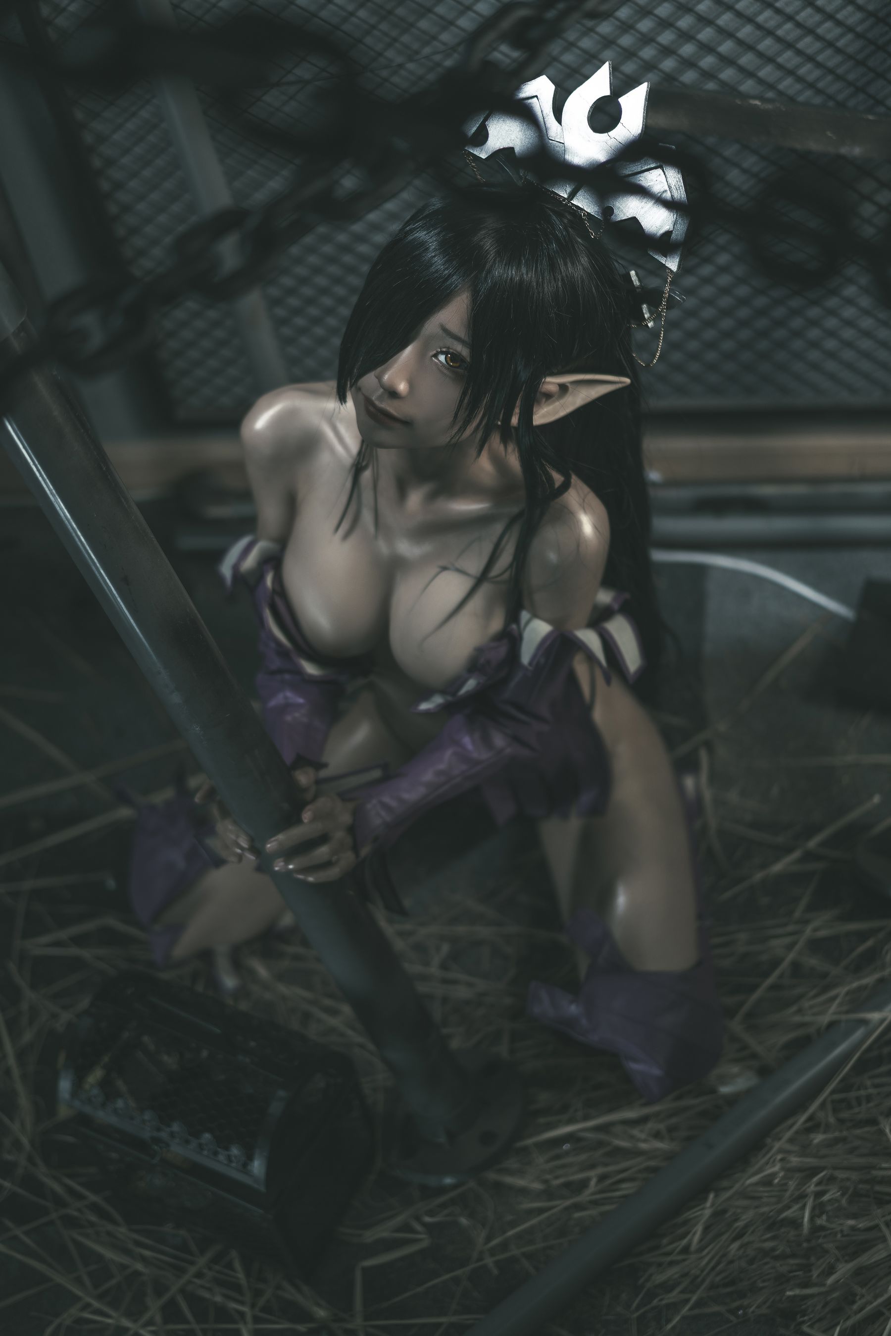 动漫博主蠢沫沫 - 黑兽女王 原设-图7