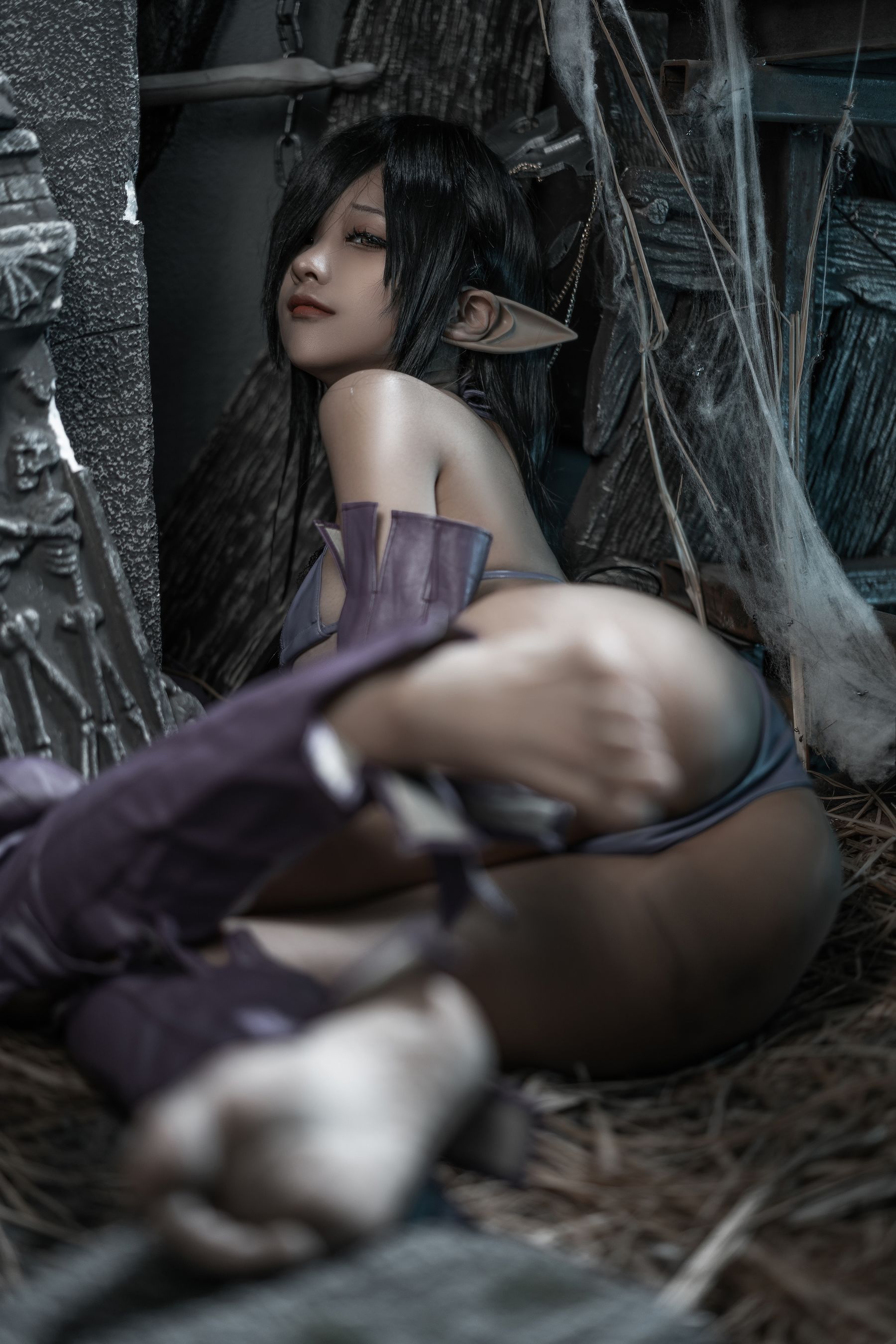 动漫博主蠢沫沫 - 黑兽女王 同人-图12