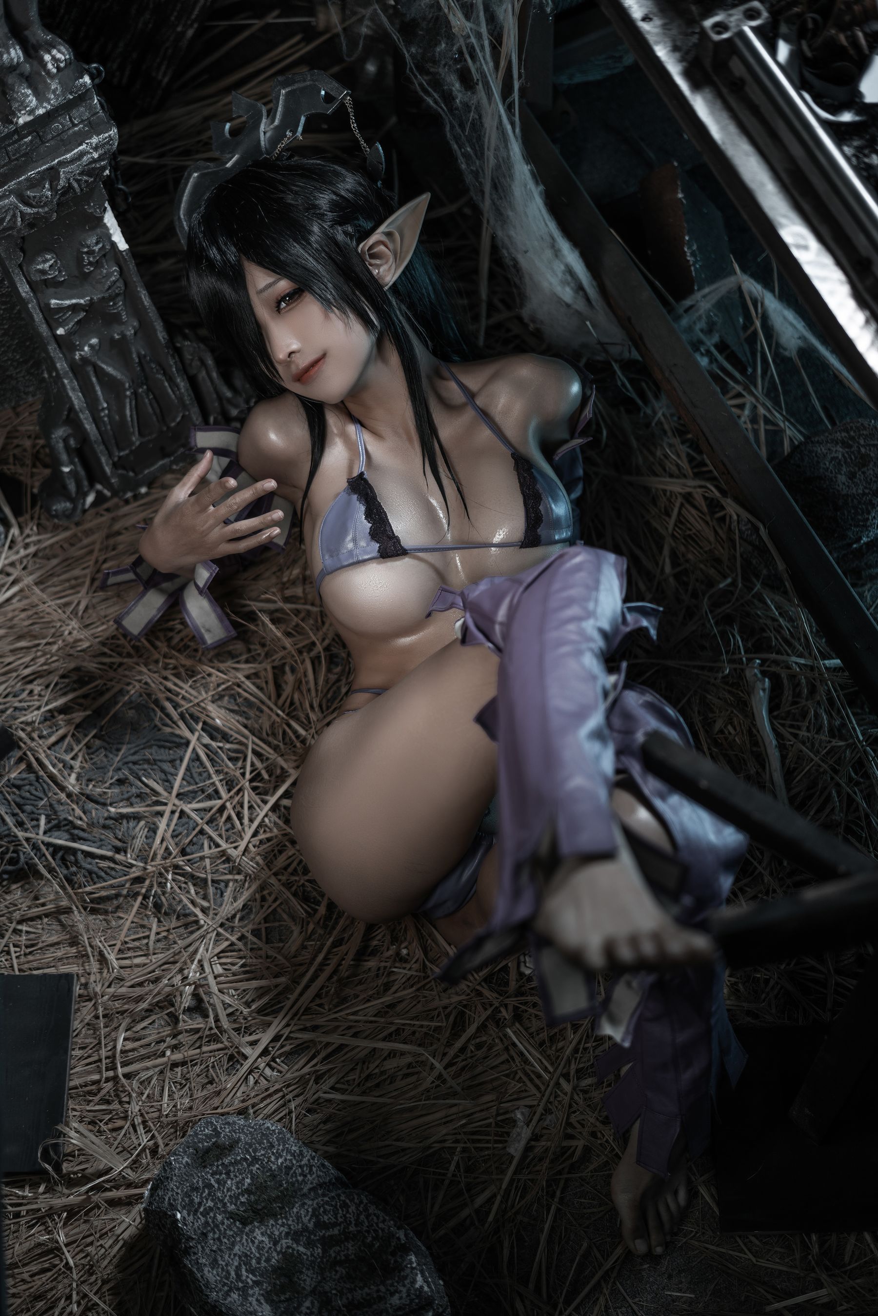 动漫博主蠢沫沫 - 黑兽女王 同人-图6