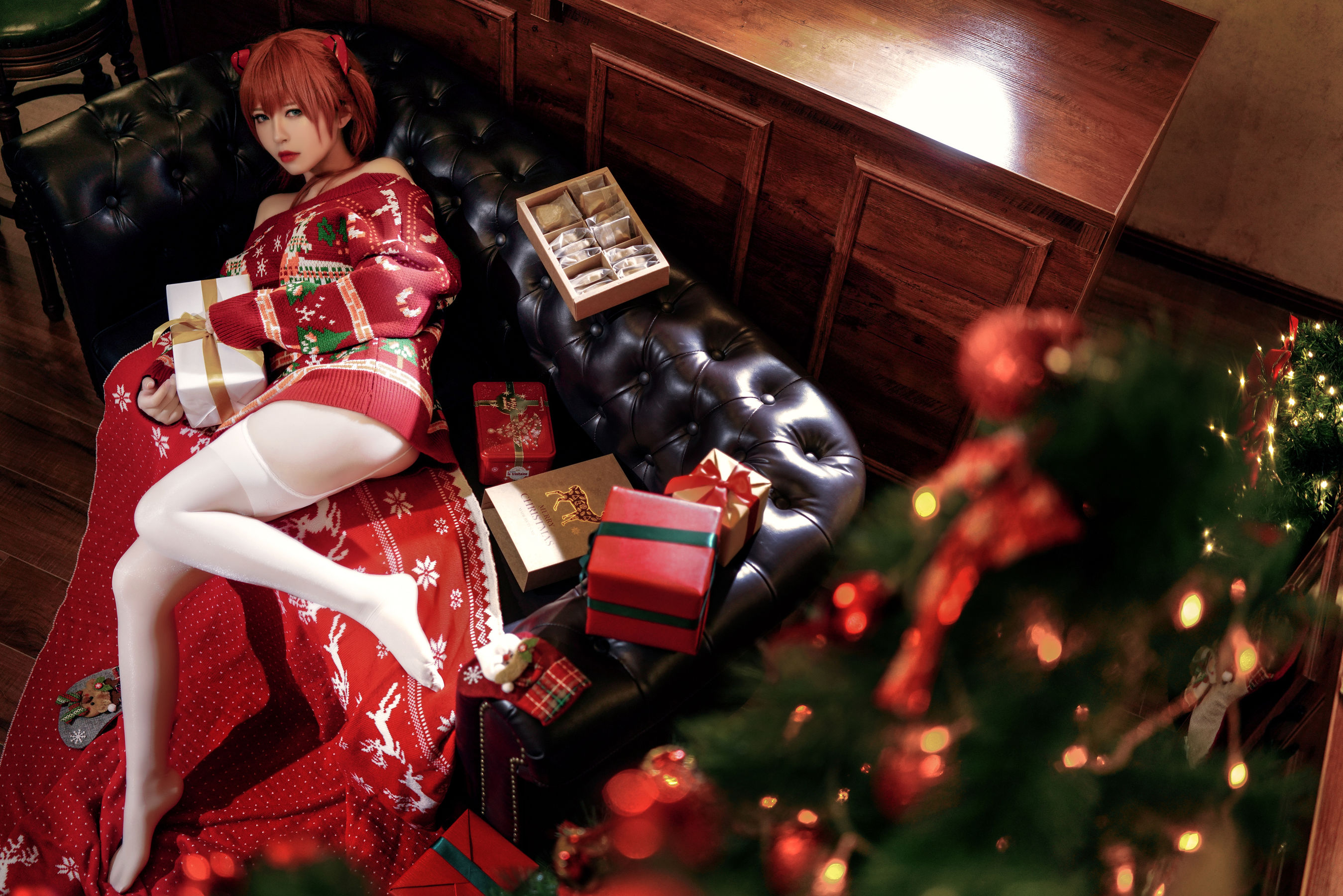 半半子 - 式波・ASUKA Christmas-图13