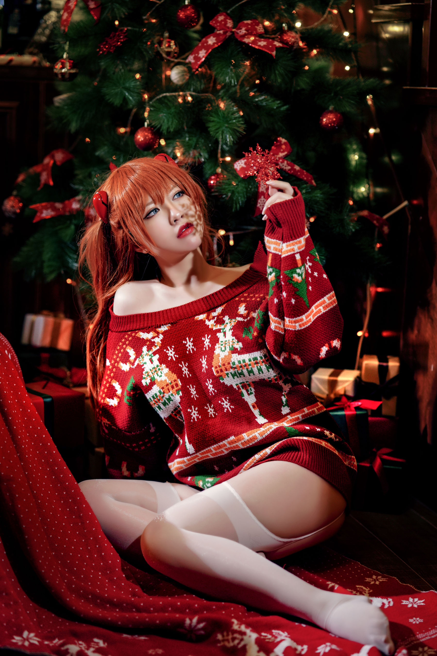半半子 - 式波・ASUKA Christmas-图25