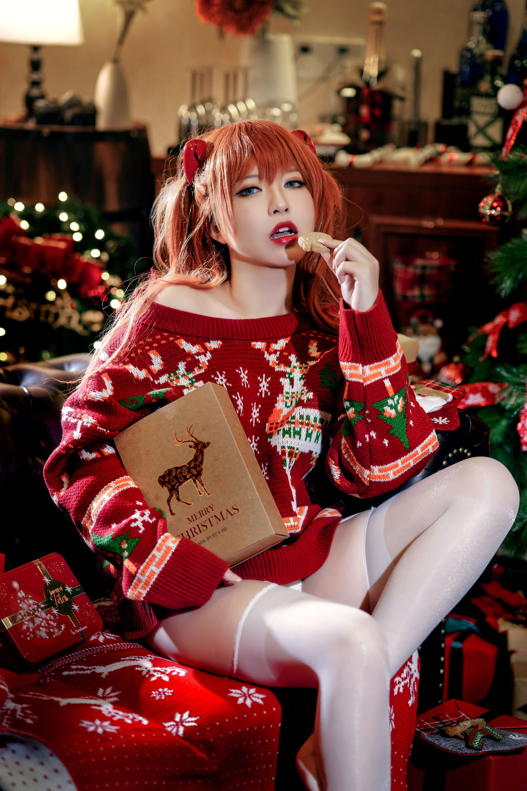 半半子 - 式波・ASUKA Christmas-图4
