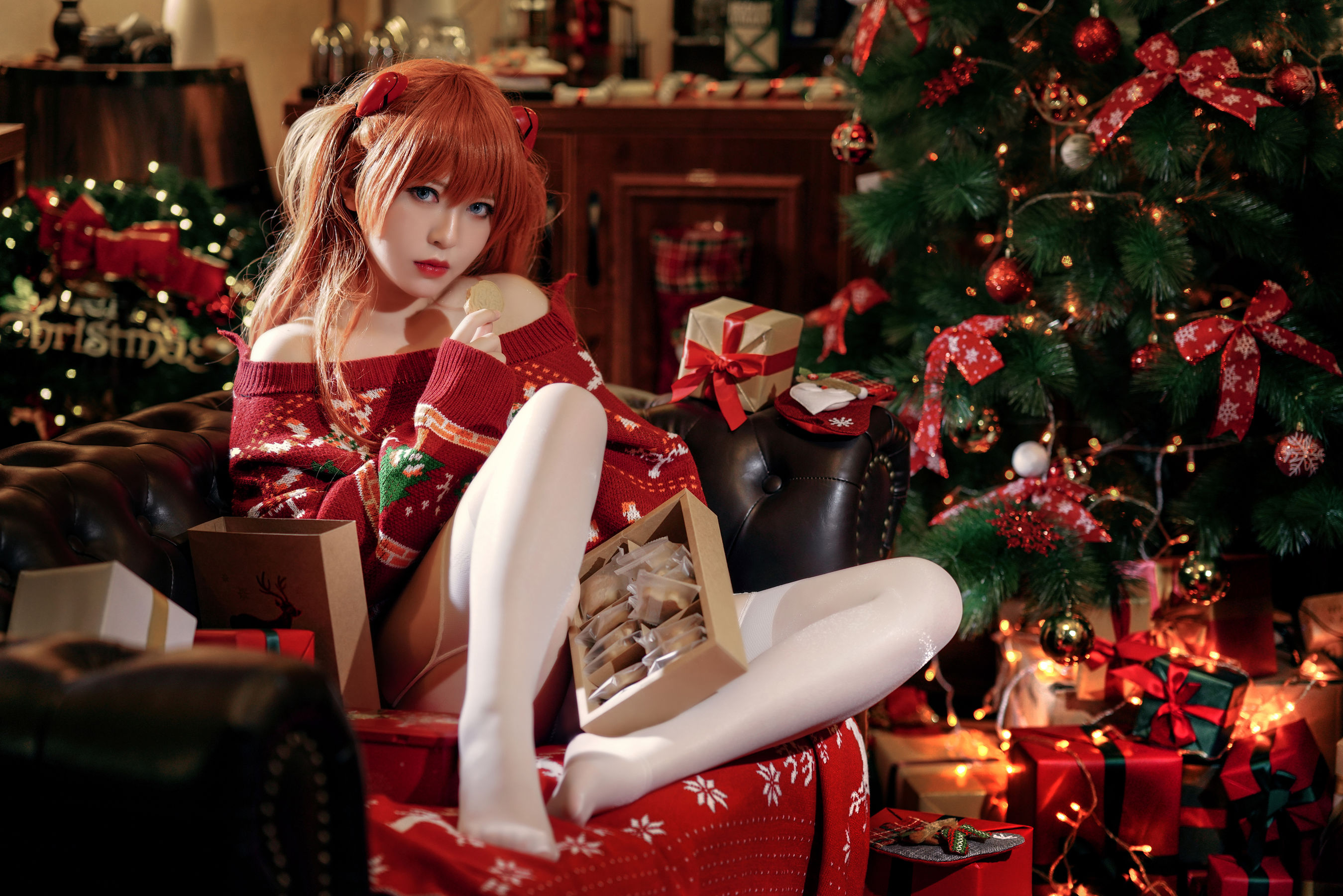 半半子 - 式波・ASUKA Christmas-图6