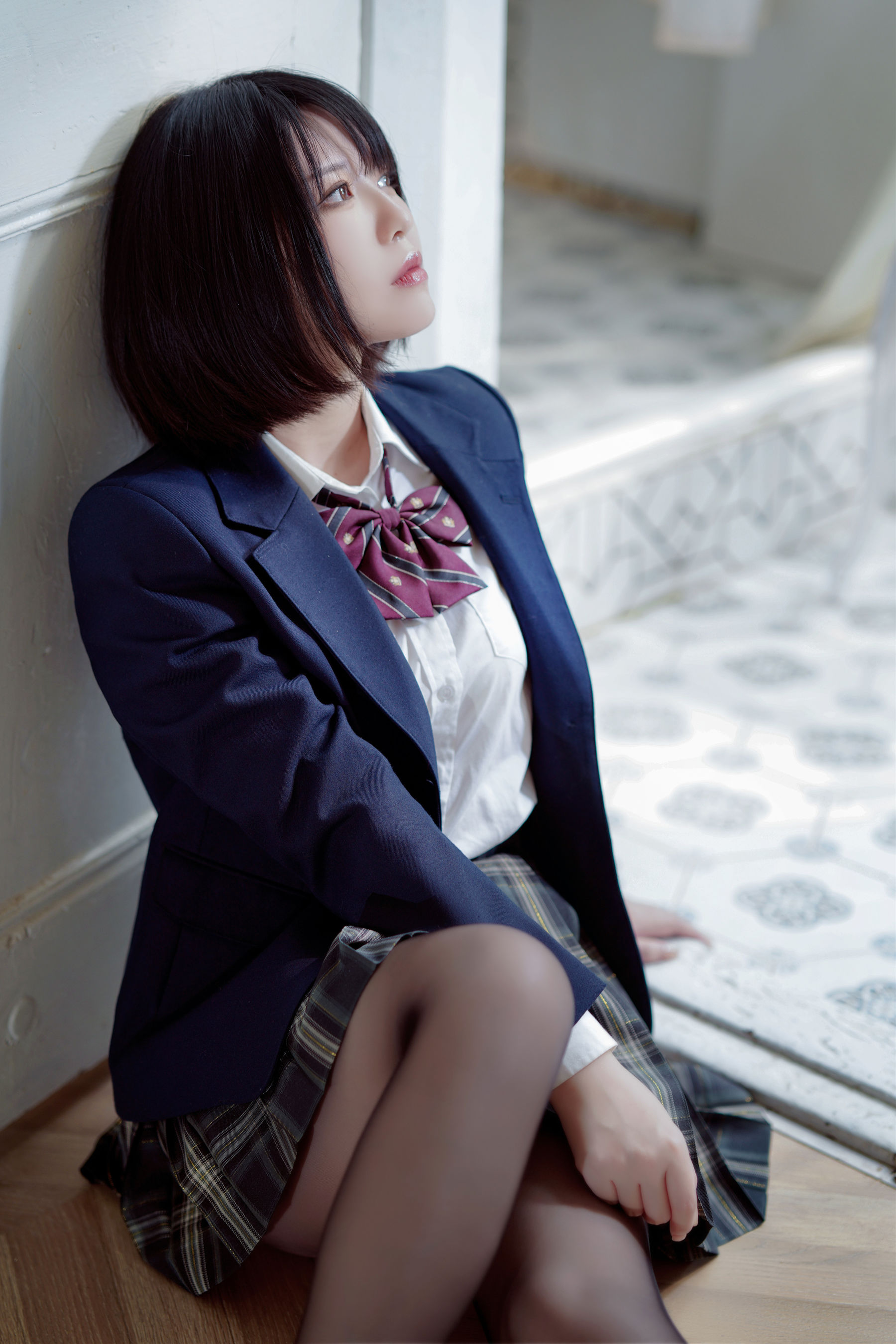 半半子 - 彼女の制服姿が好き-图9