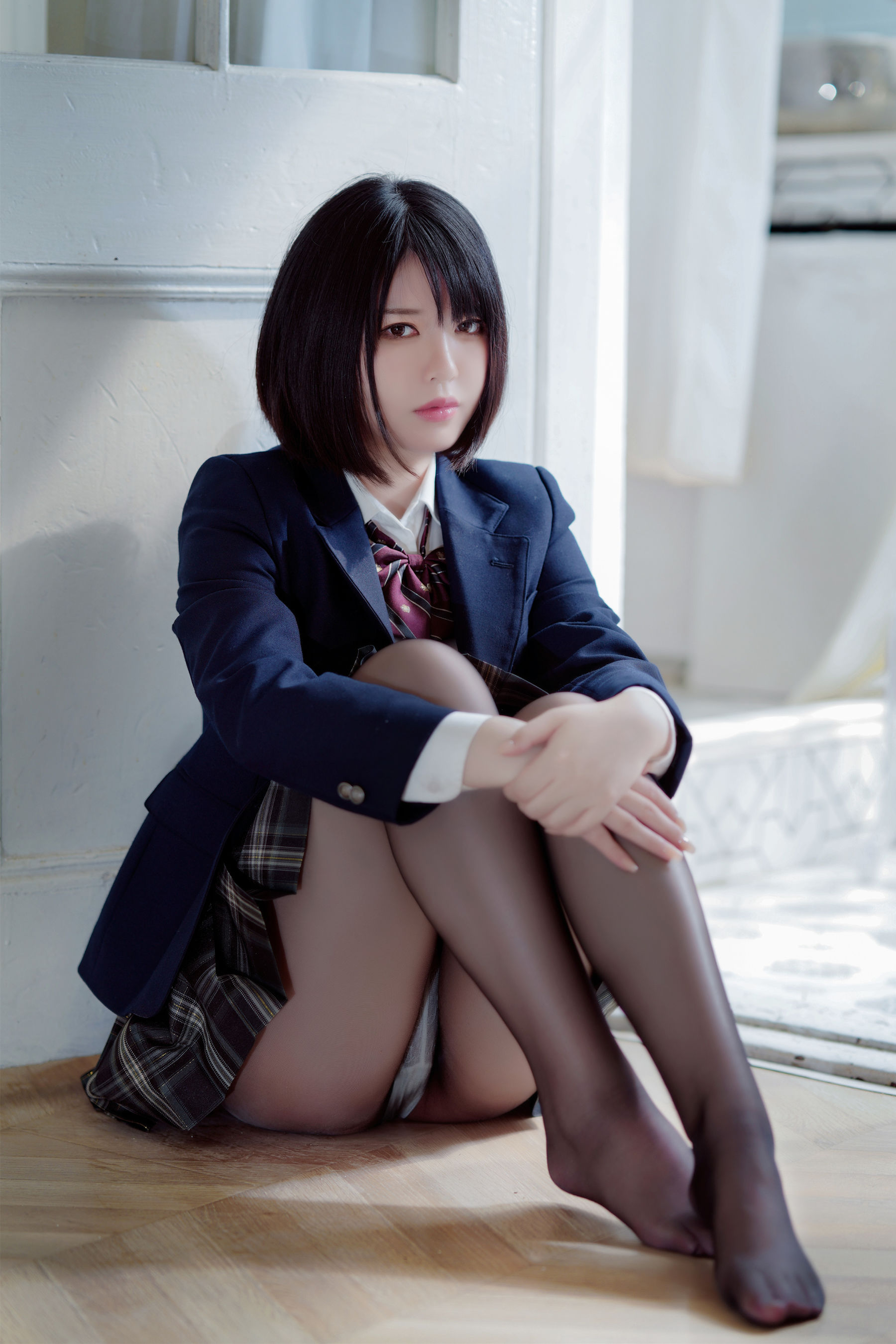 半半子 - 彼女の制服姿が好き-图15