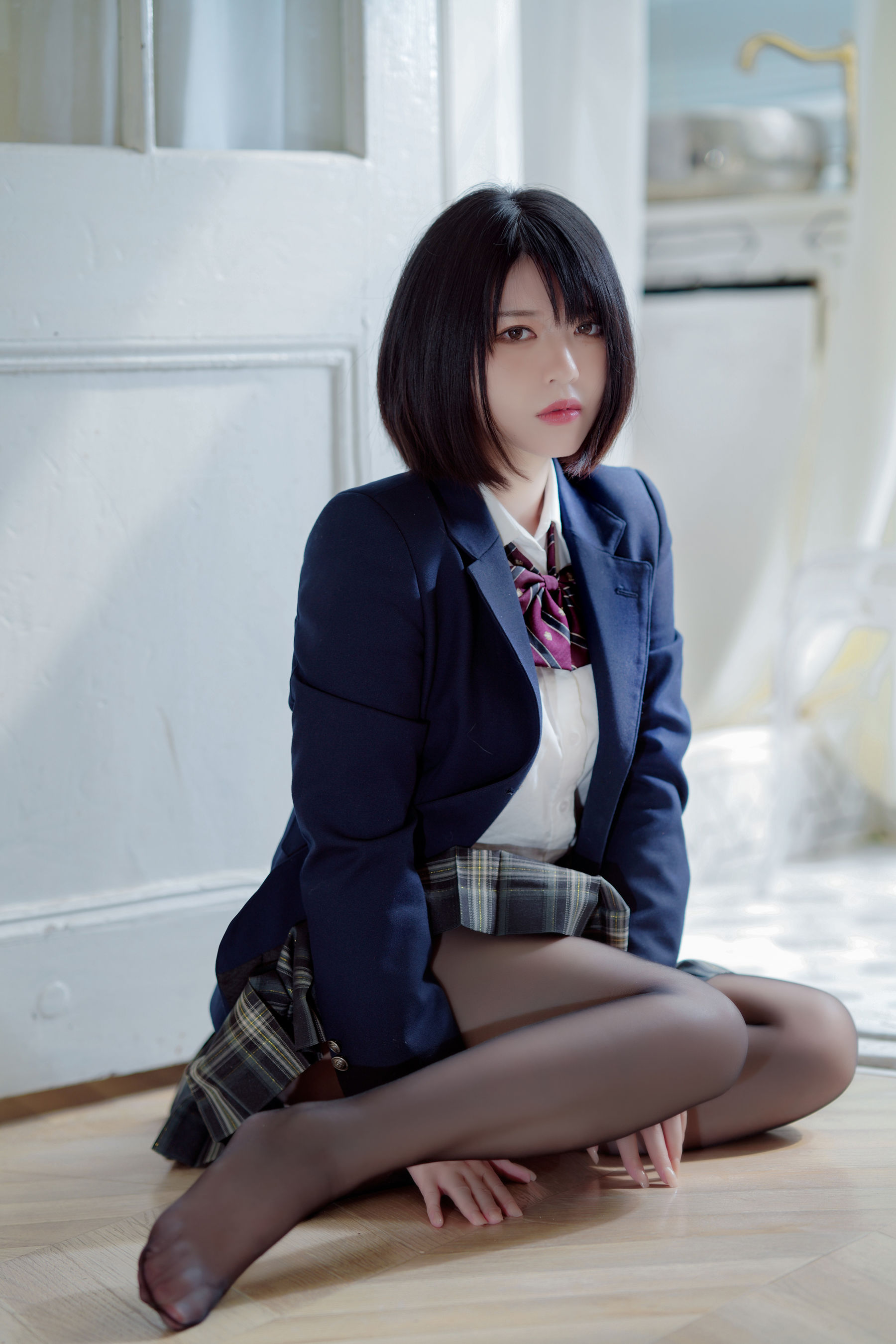 半半子 - 彼女の制服姿が好き-图18