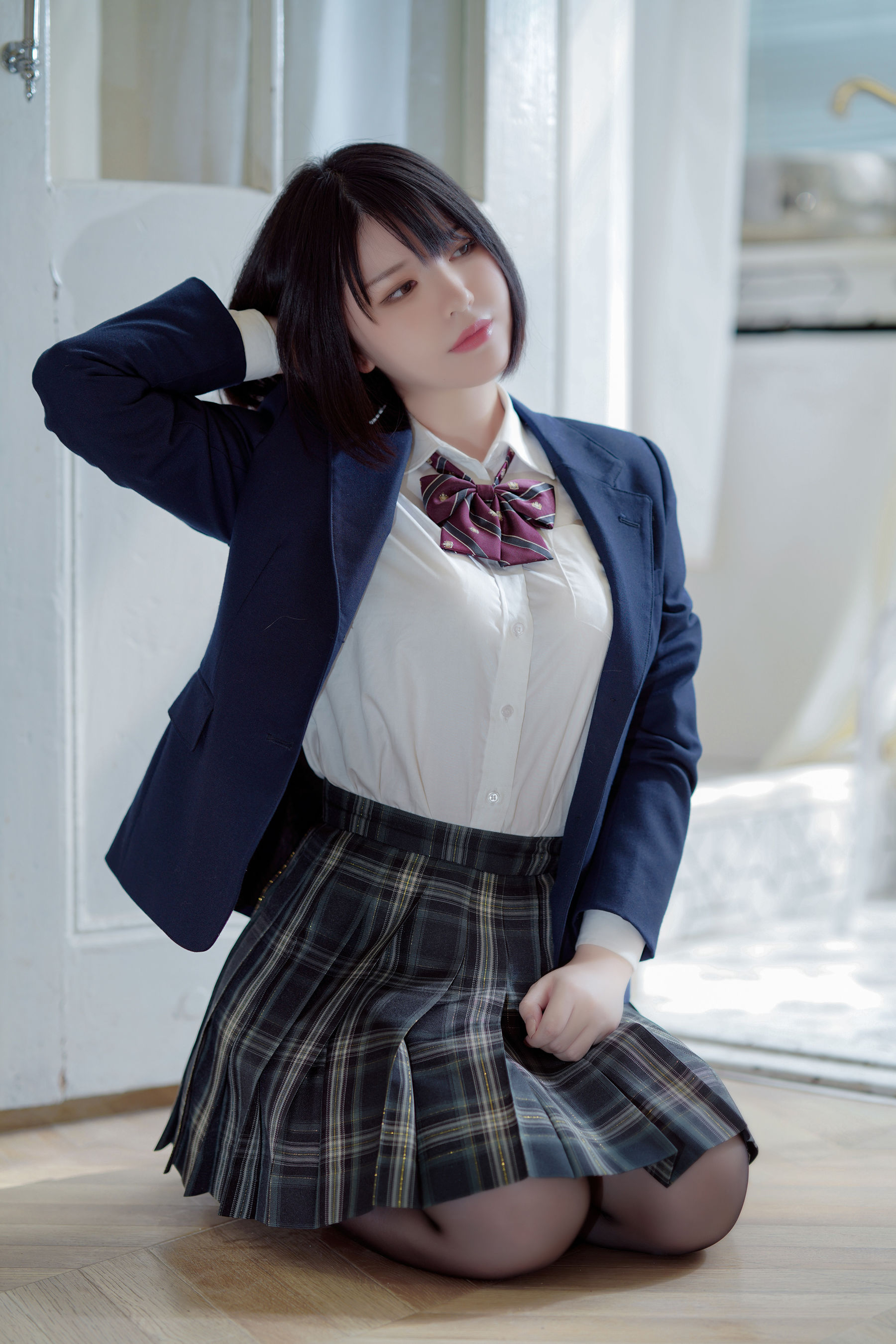 半半子 - 彼女の制服姿が好き-图20