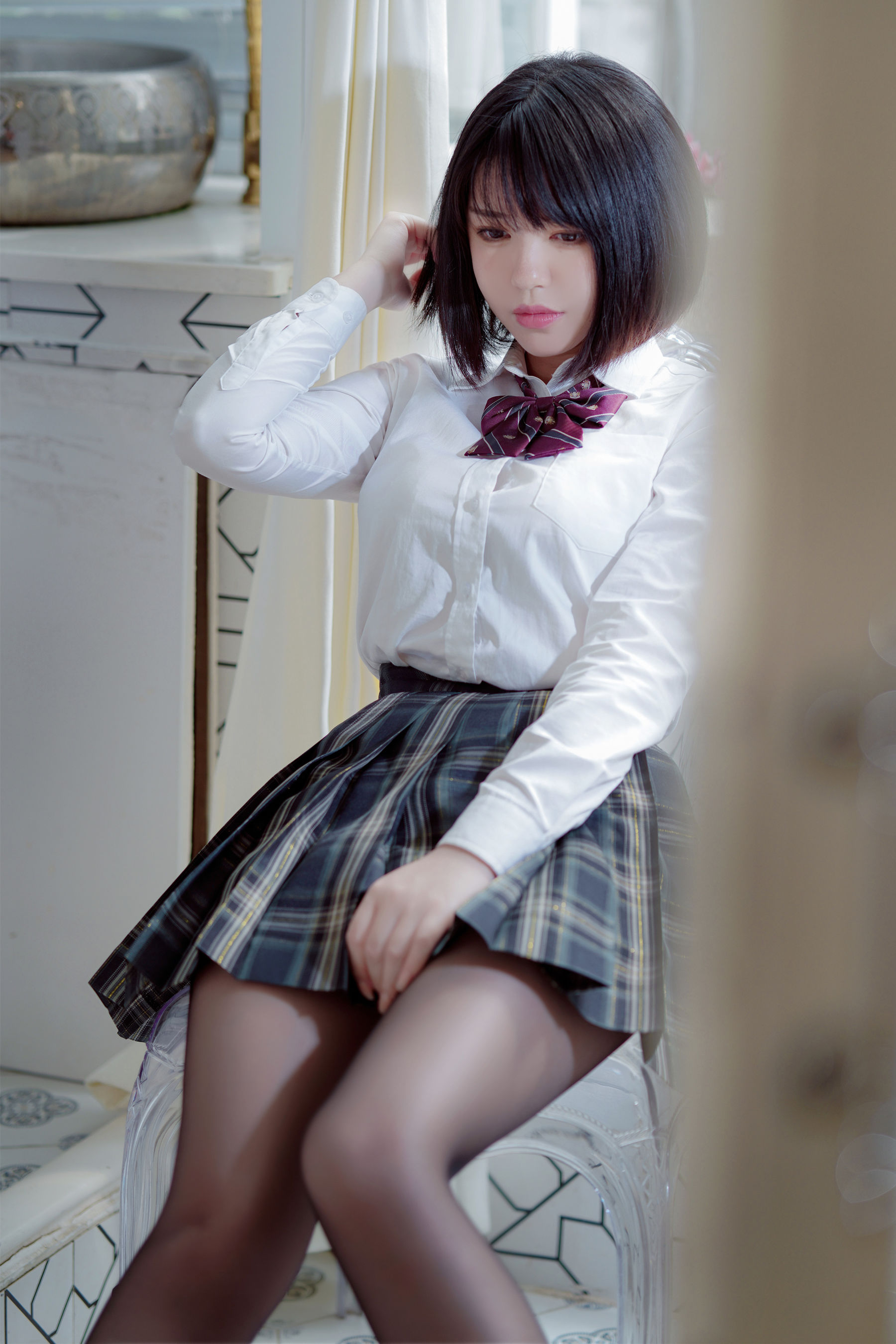 半半子 - 彼女の制服姿が好き-图27