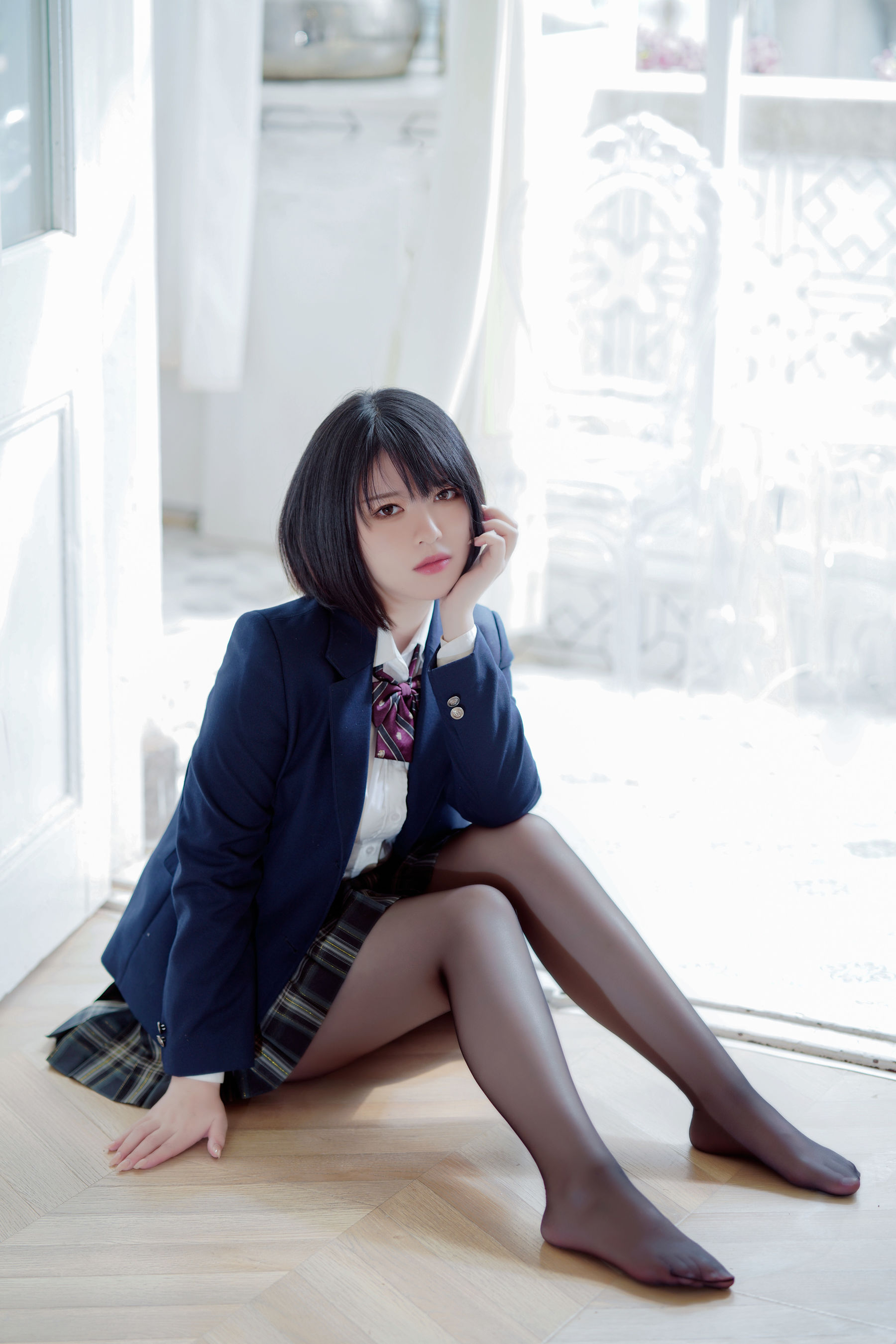 半半子 - 彼女の制服姿が好き-图2