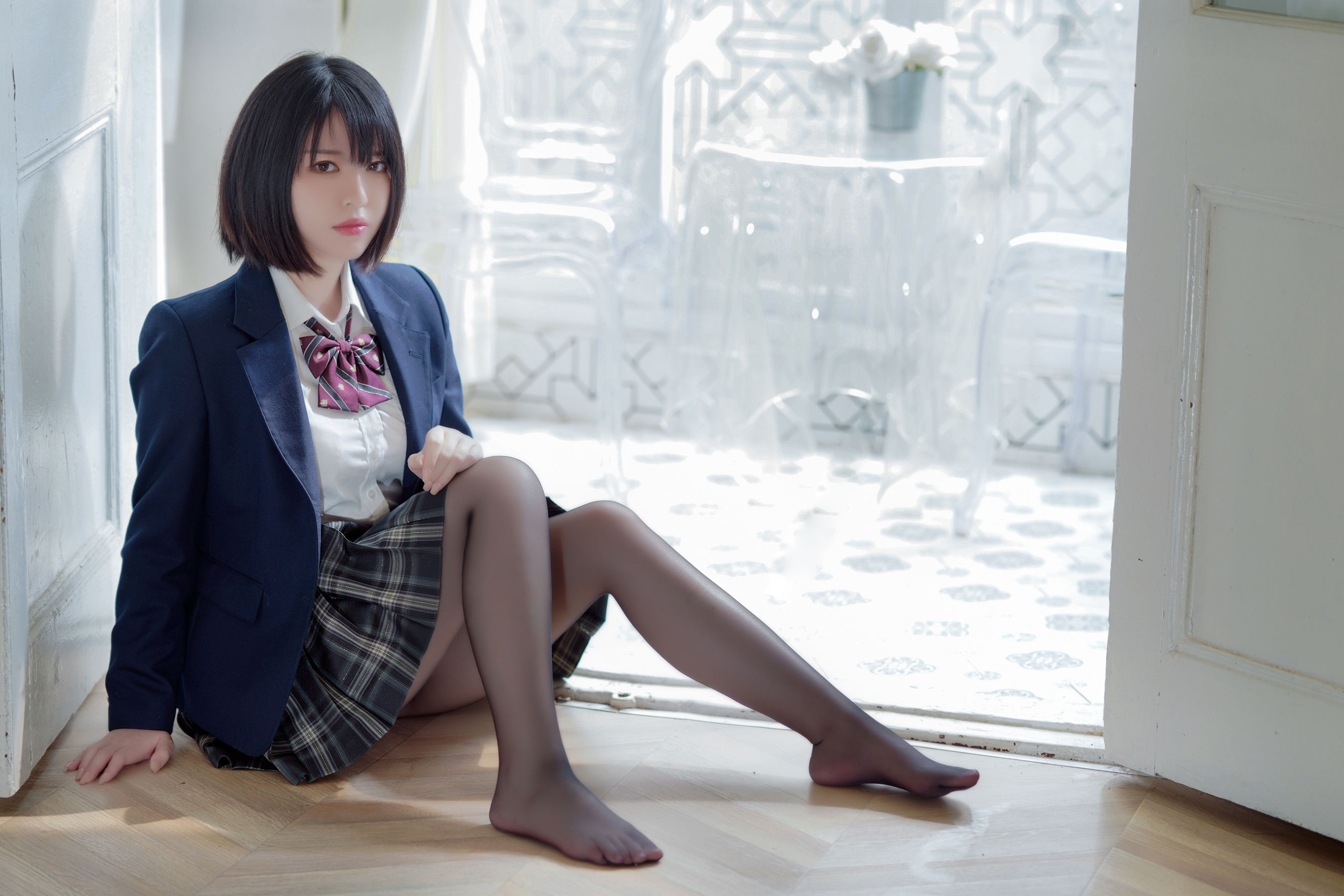 半半子 - 彼女の制服姿が好き-图3