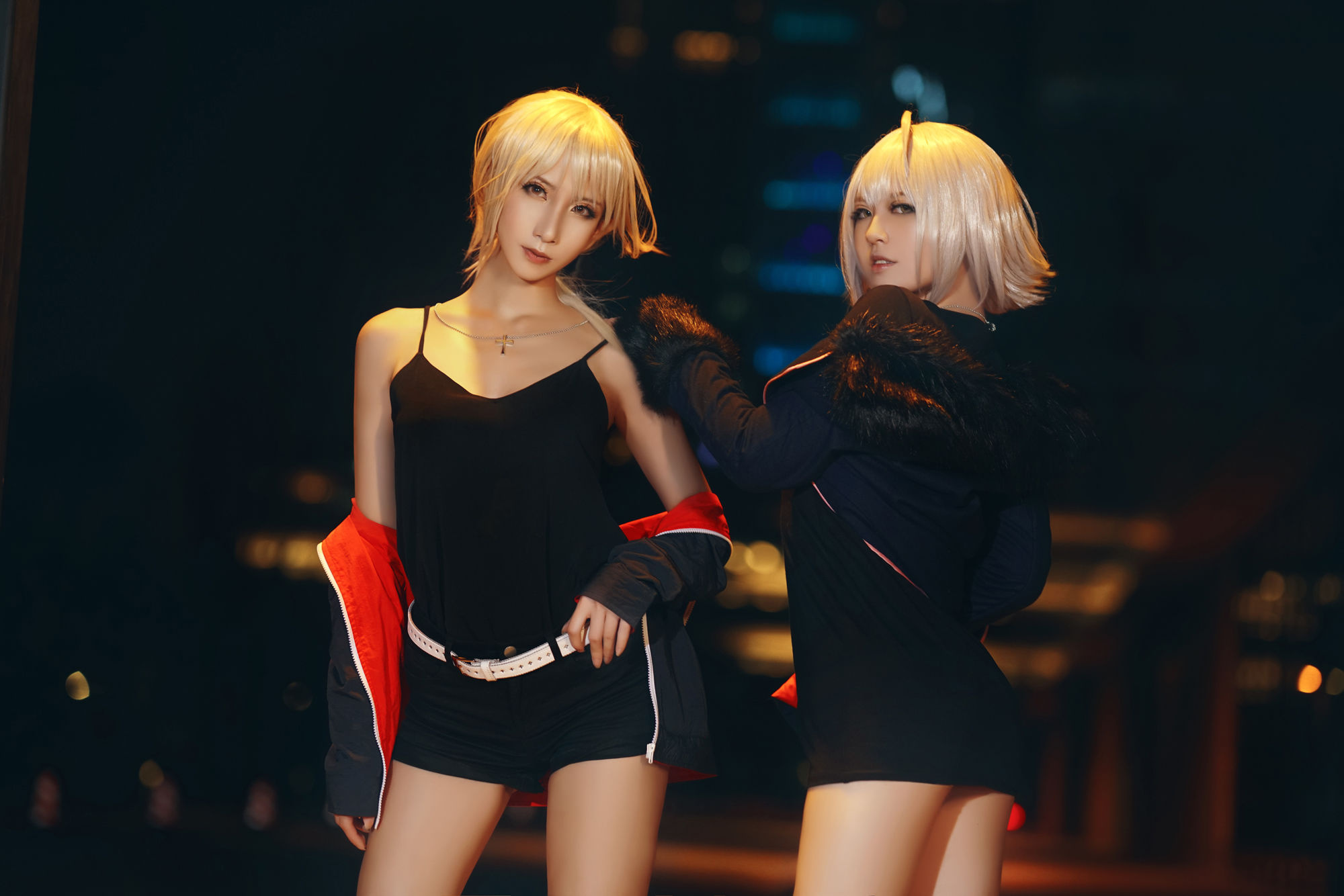 半半子&索索sophia - 黑贞2-图9