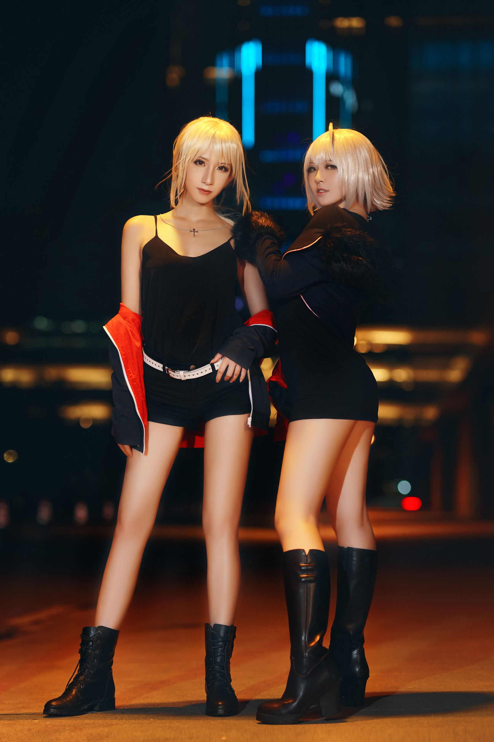 半半子&索索sophia - 黑贞2-图10