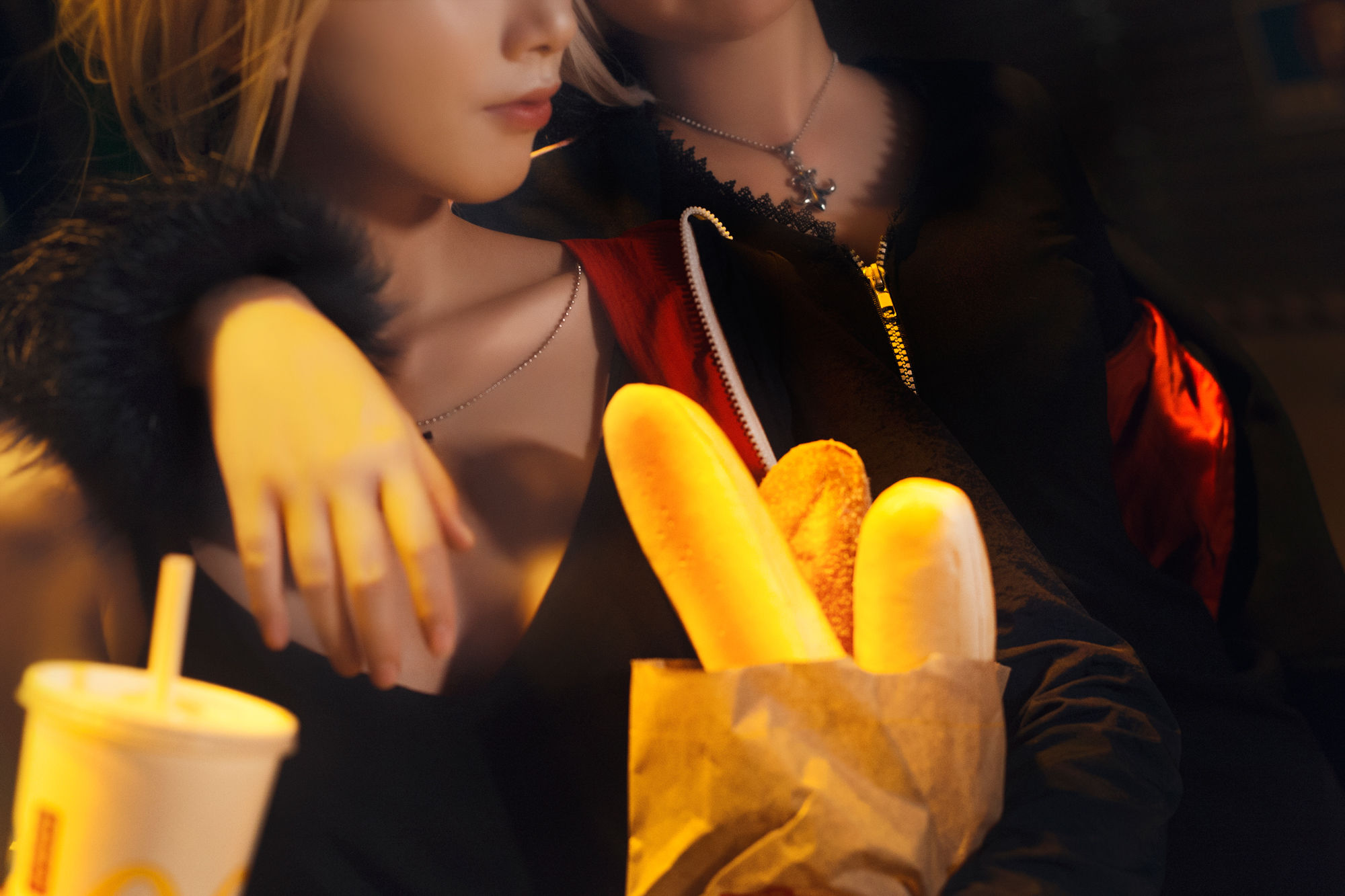 半半子&索索sophia - 黑贞2-图15