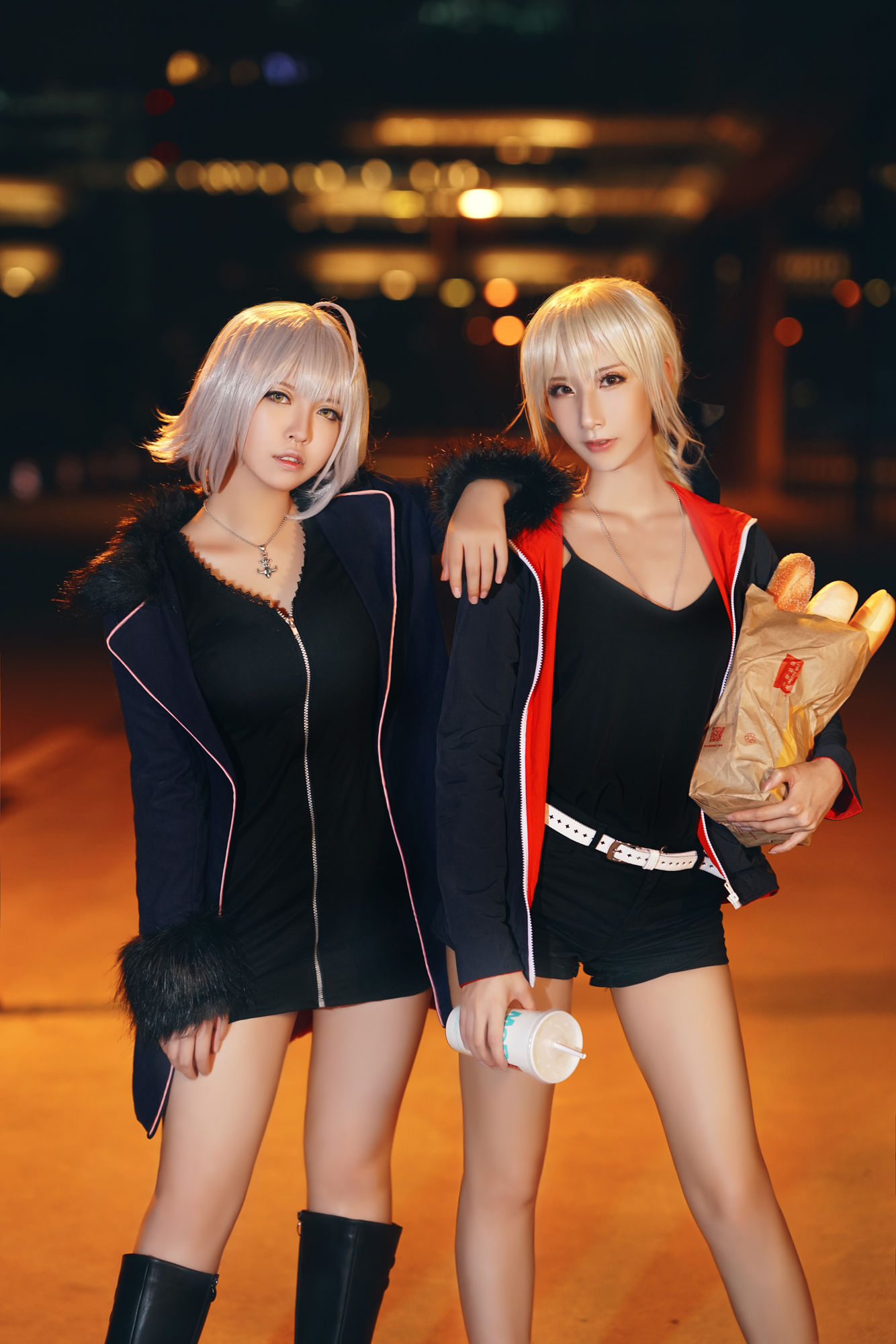 半半子&索索sophia - 黑贞2-图2