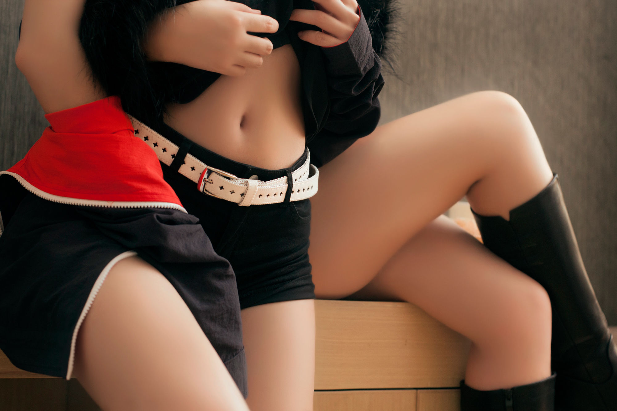 半半子&索索sophia - 黑贞2-图32