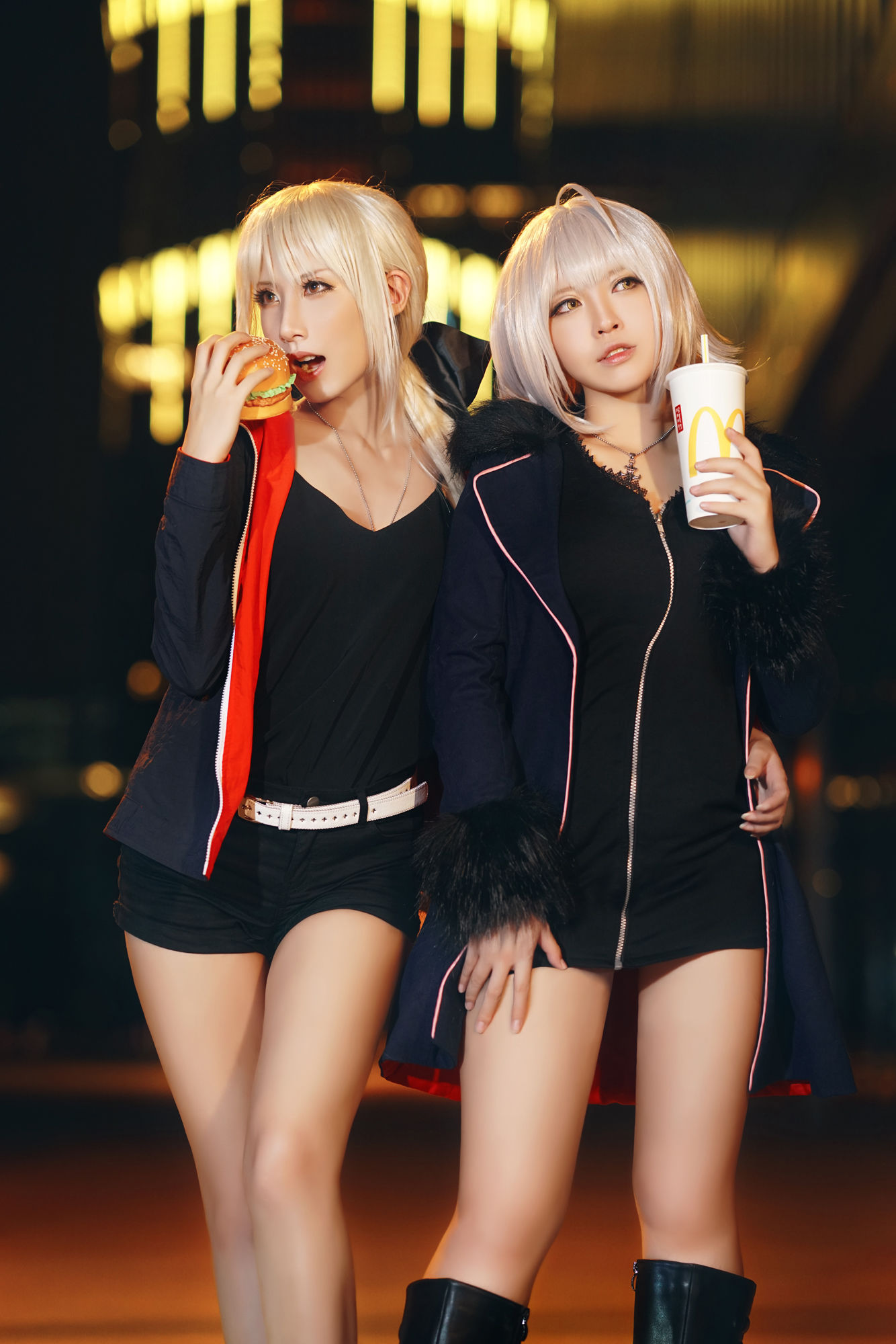 半半子&索索sophia - 黑贞2-图5