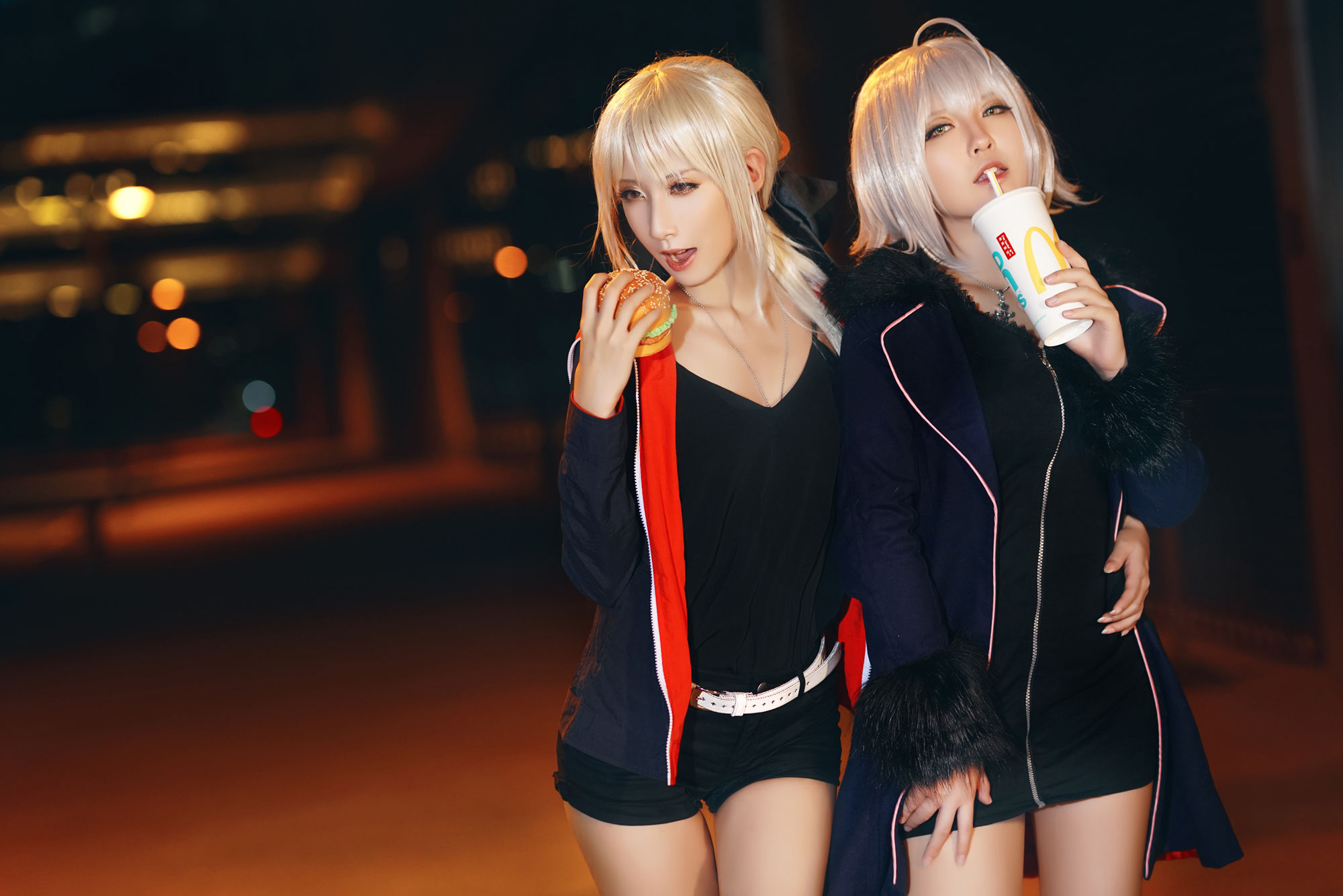 半半子&索索sophia - 黑贞2-图6