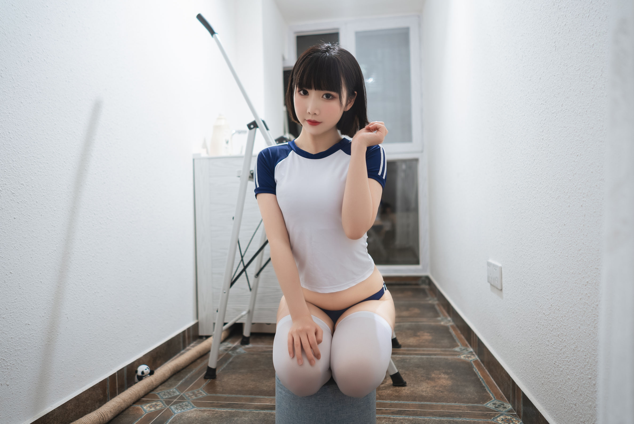 可爱人气Coser面饼仙儿 - 体操服-图10