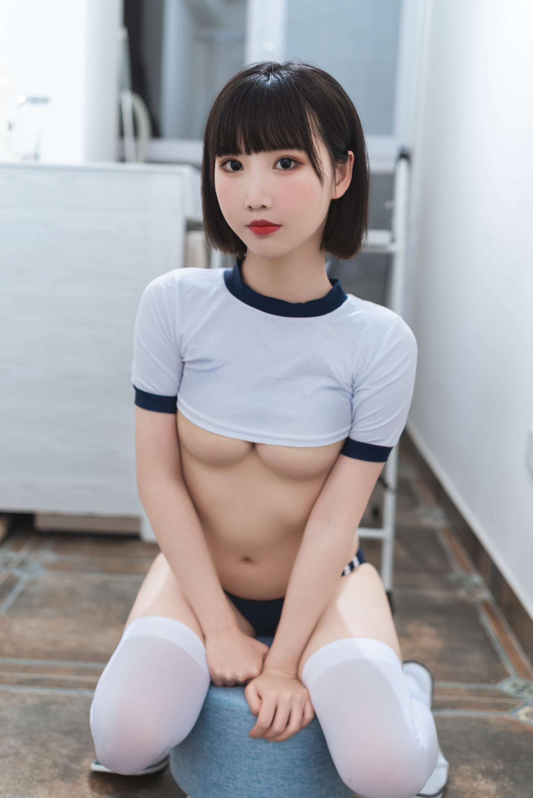 可爱人气Coser面饼仙儿 - 体操服-图12