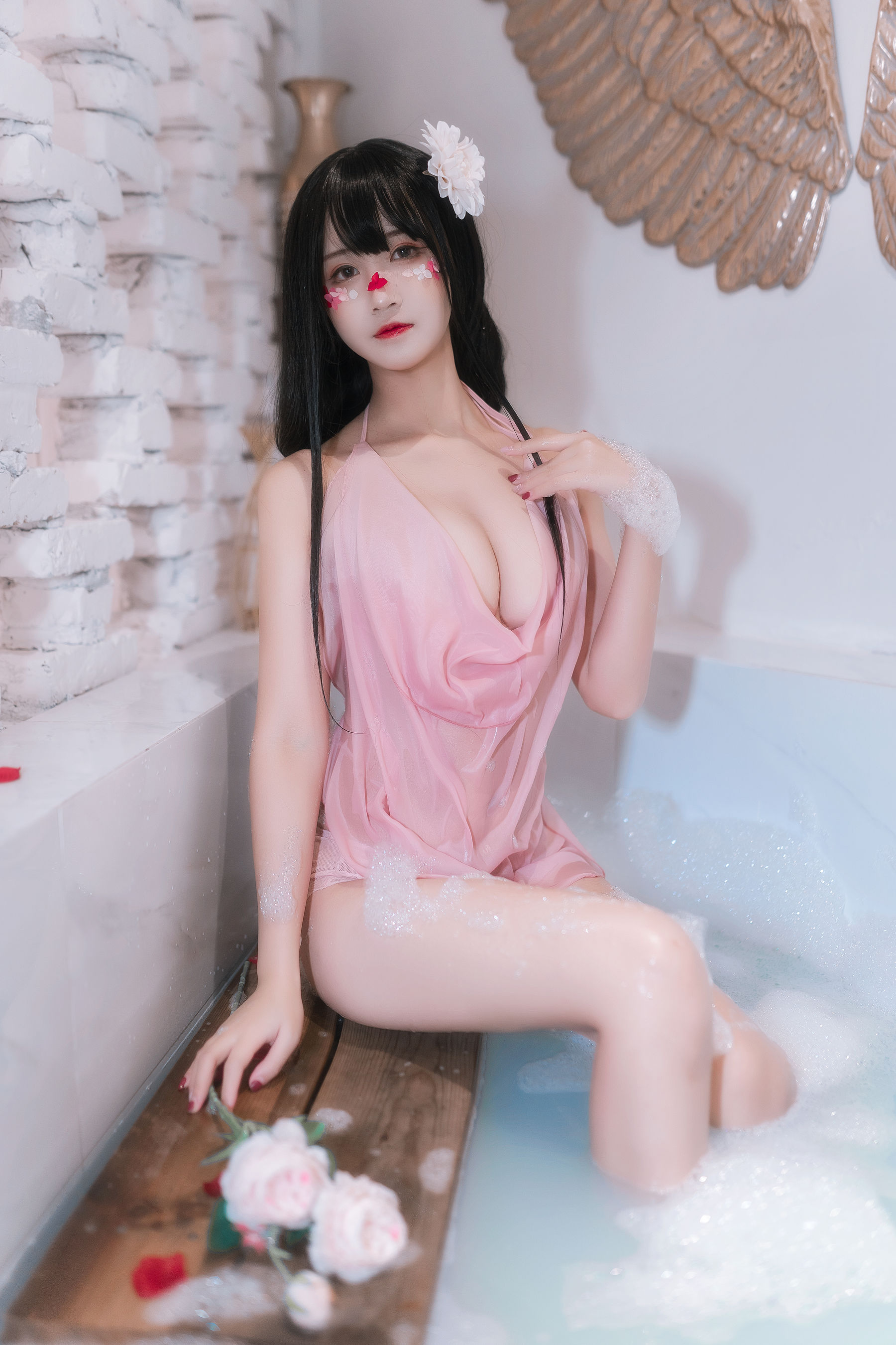 微博妹子三度_69 - 花雾-图1