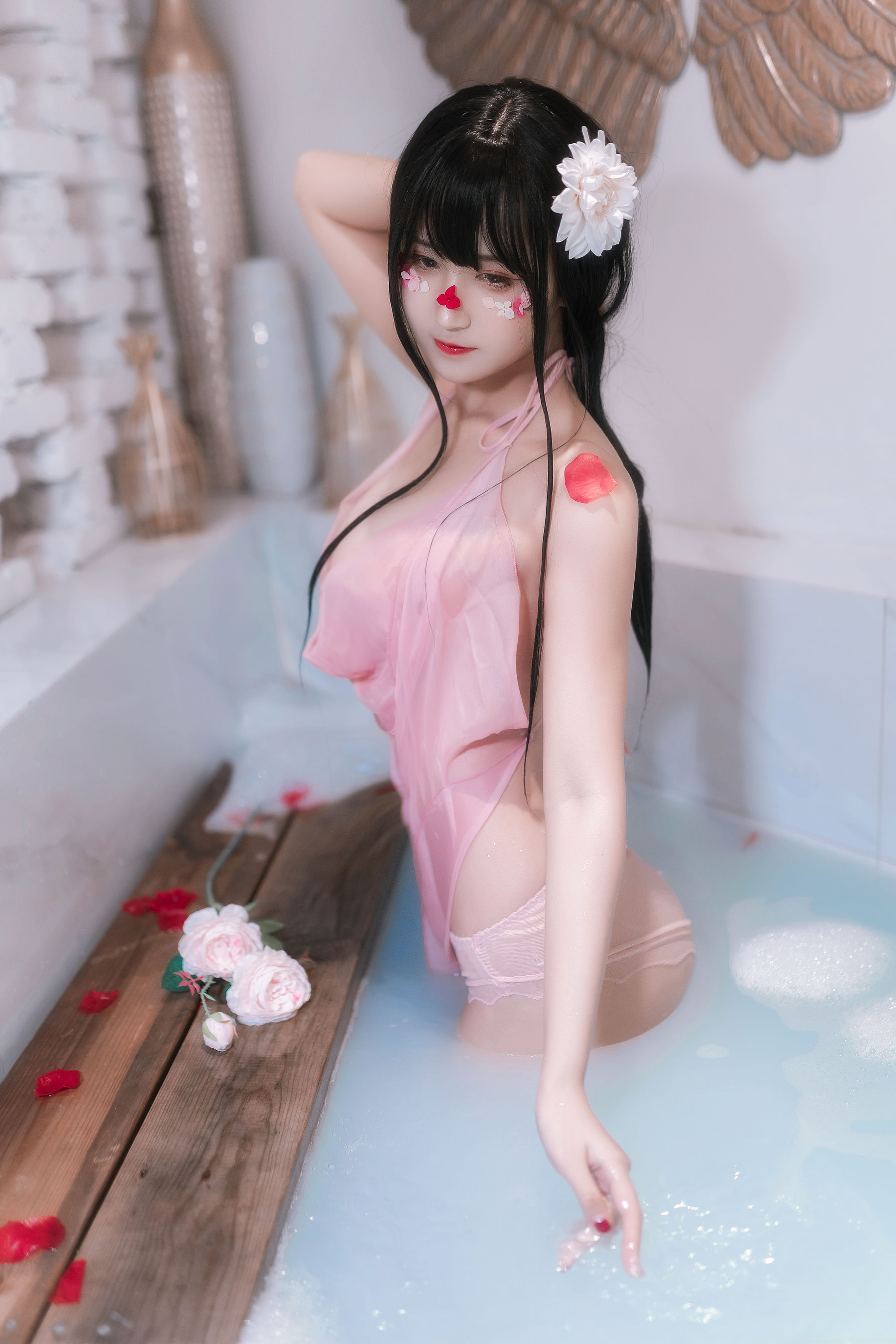 微博妹子三度_69 - 花雾-图5