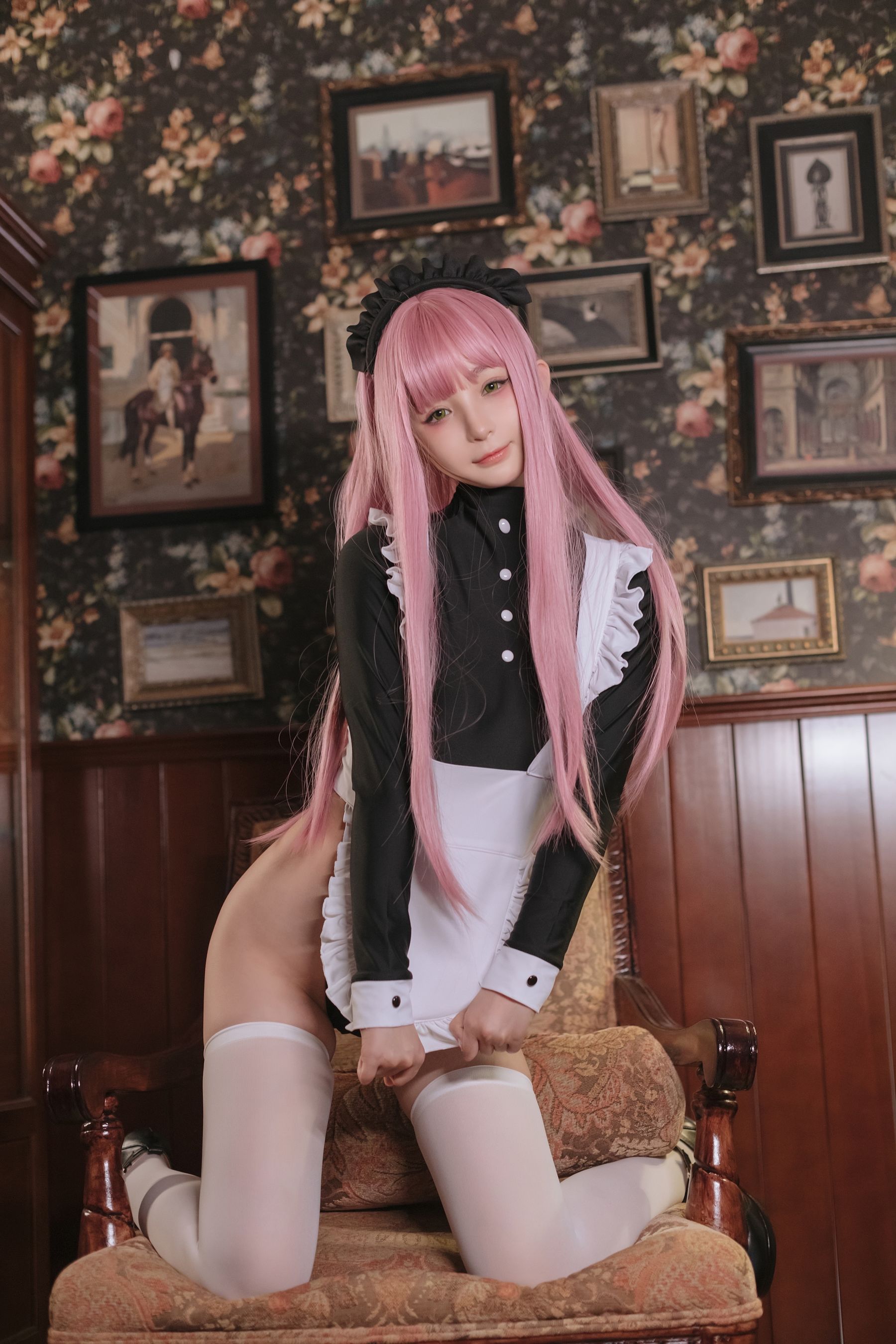 桜井宁宁 - 复古女仆-图19
