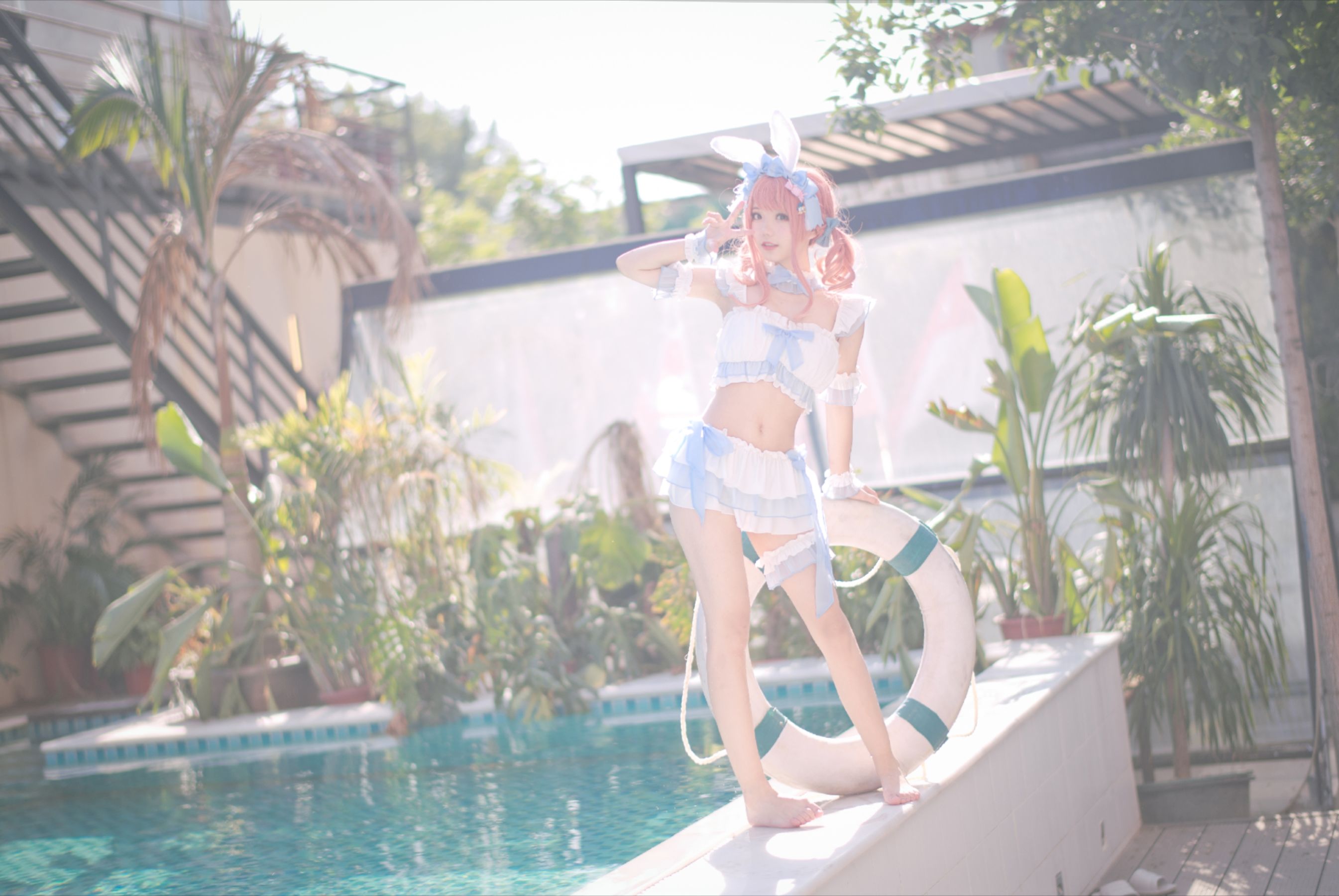 花柒Hana - 夏日甜芯 泳装-图9