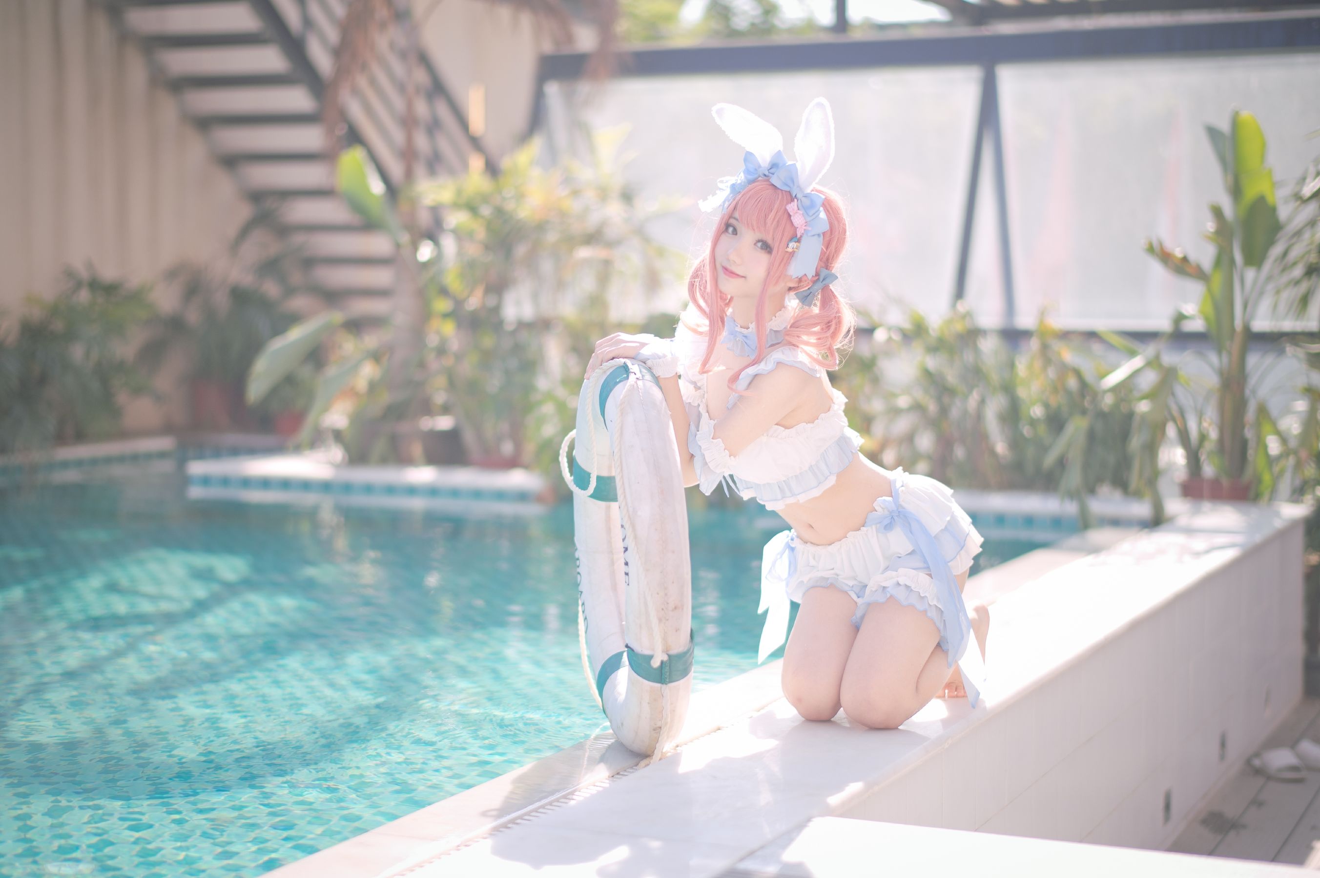 花柒Hana - 夏日甜芯 泳装-图10