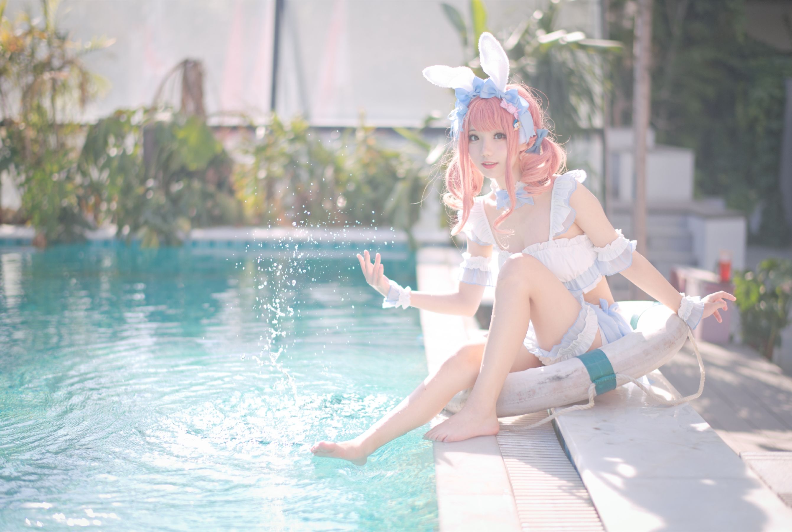 花柒Hana - 夏日甜芯 泳装-图14