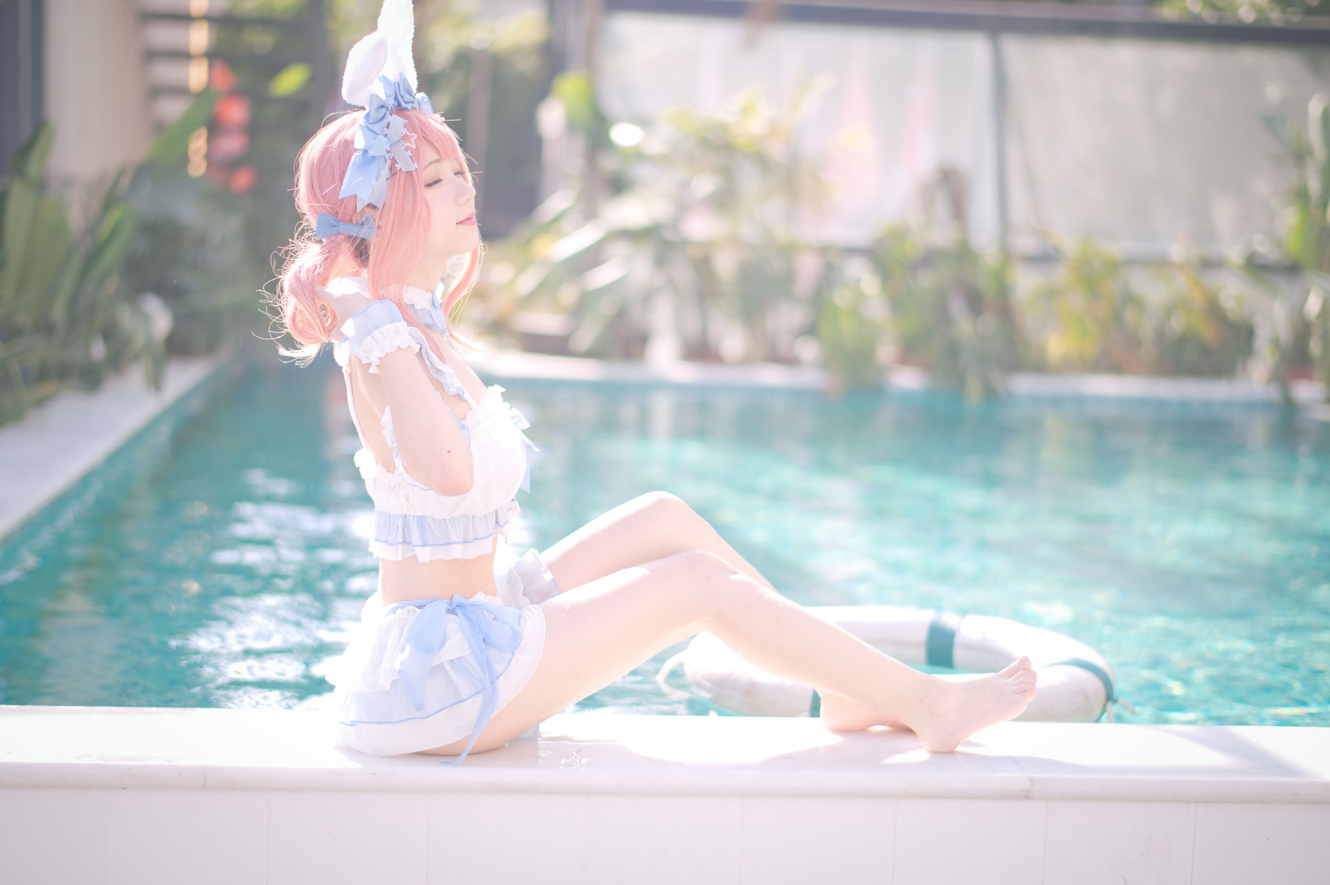 花柒Hana - 夏日甜芯 泳装-图19