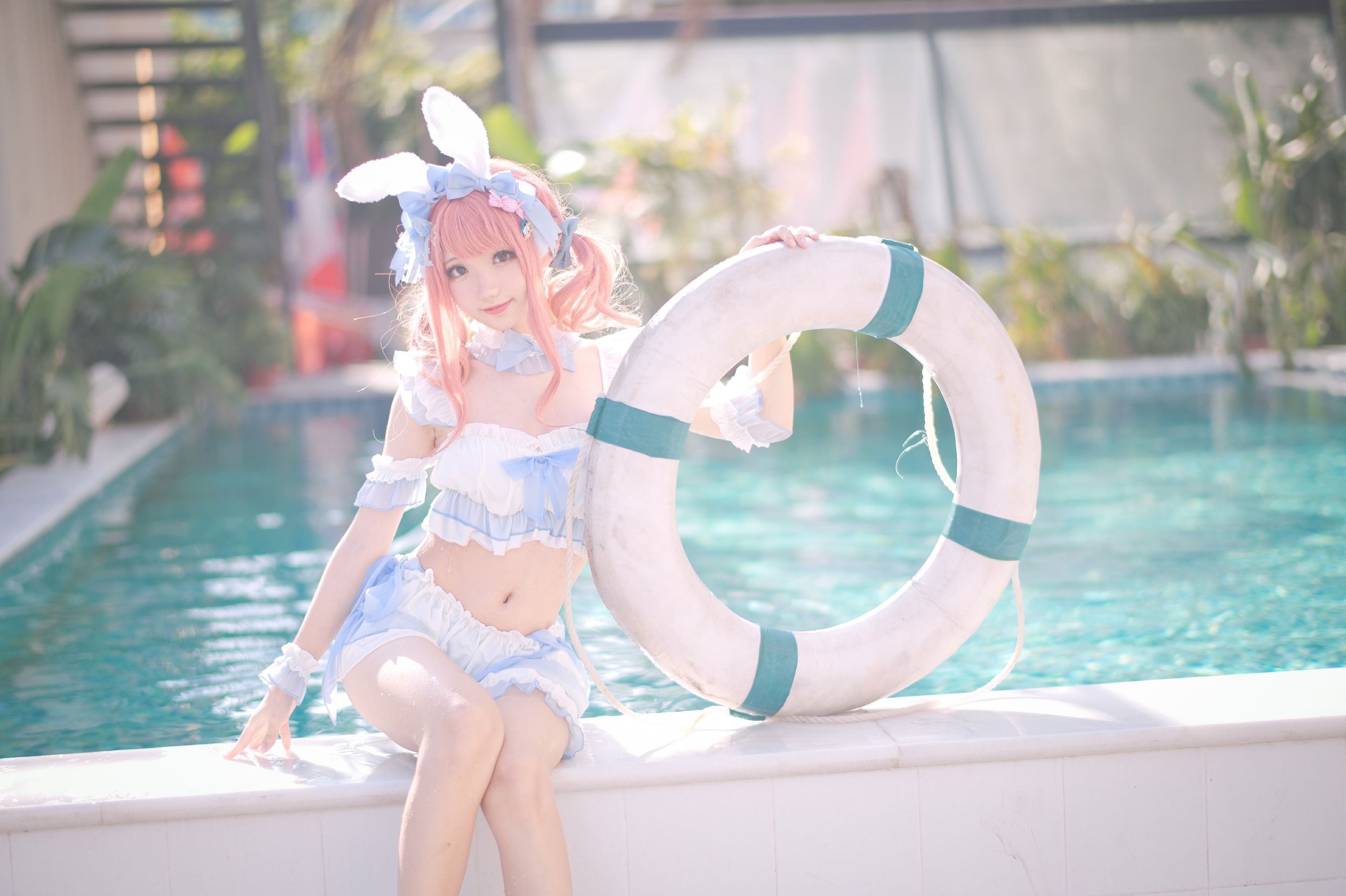 花柒Hana - 夏日甜芯 泳装-图20