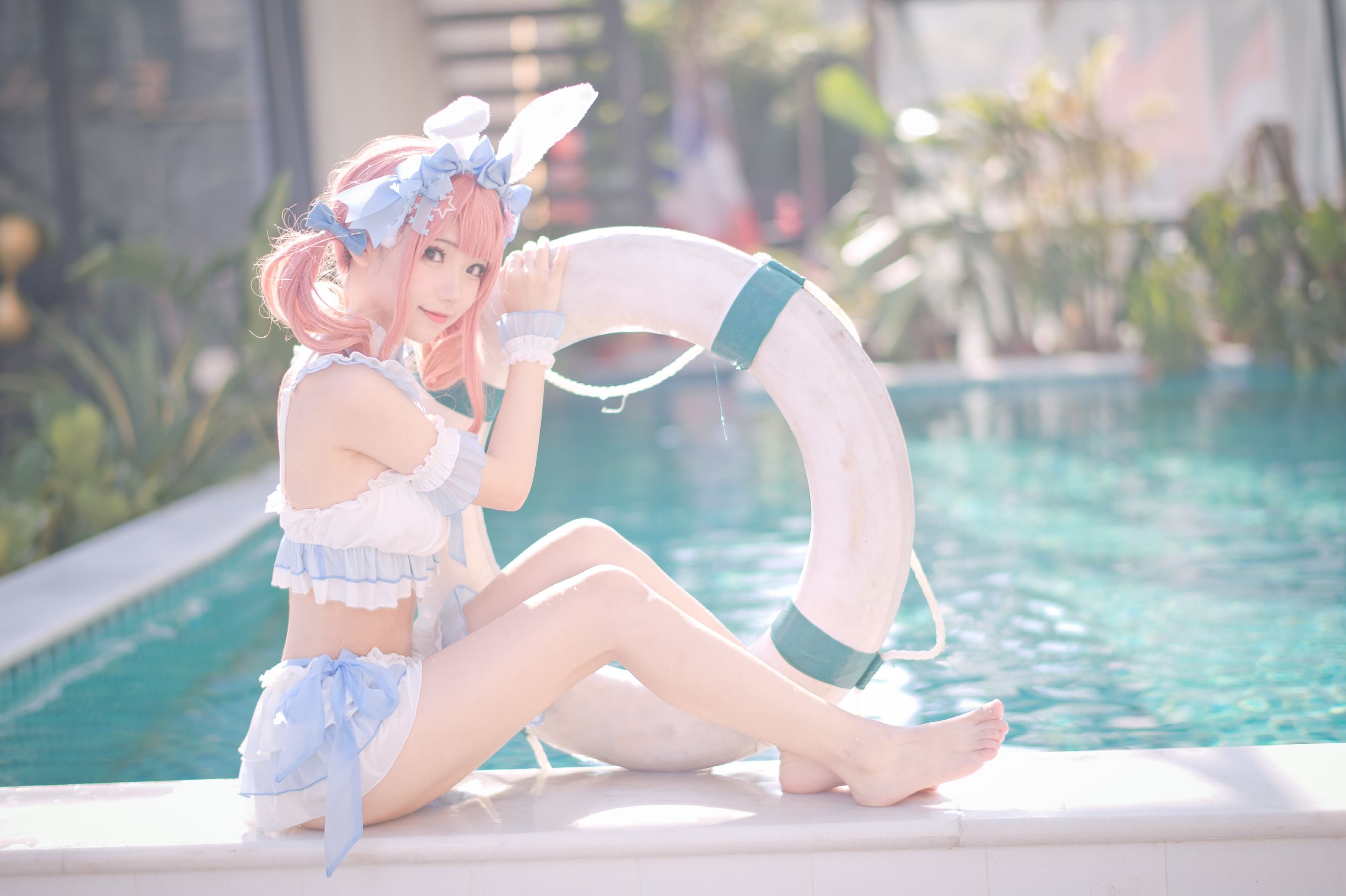 花柒Hana - 夏日甜芯 泳装-图22