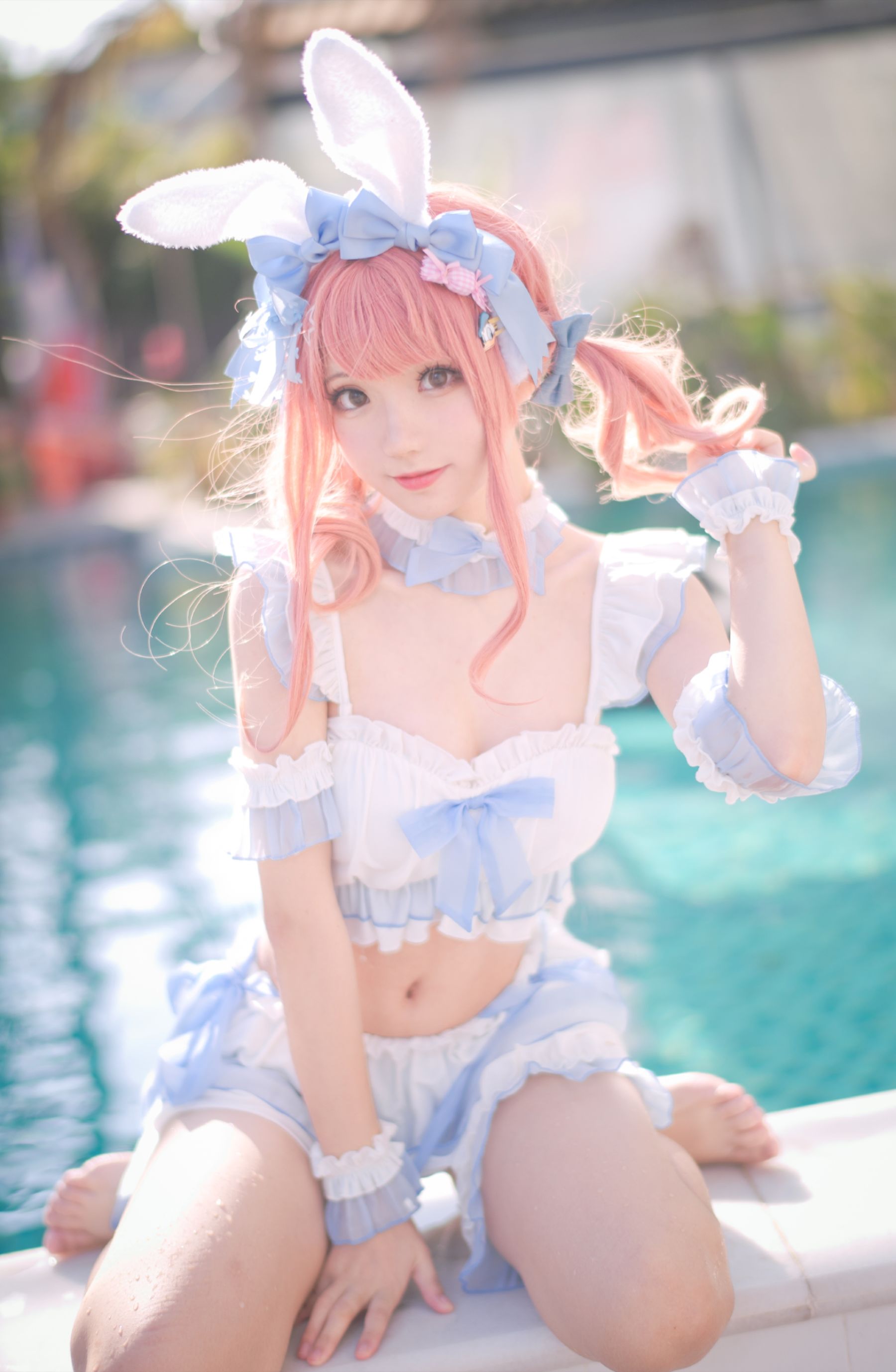 花柒Hana - 夏日甜芯 泳装-图24