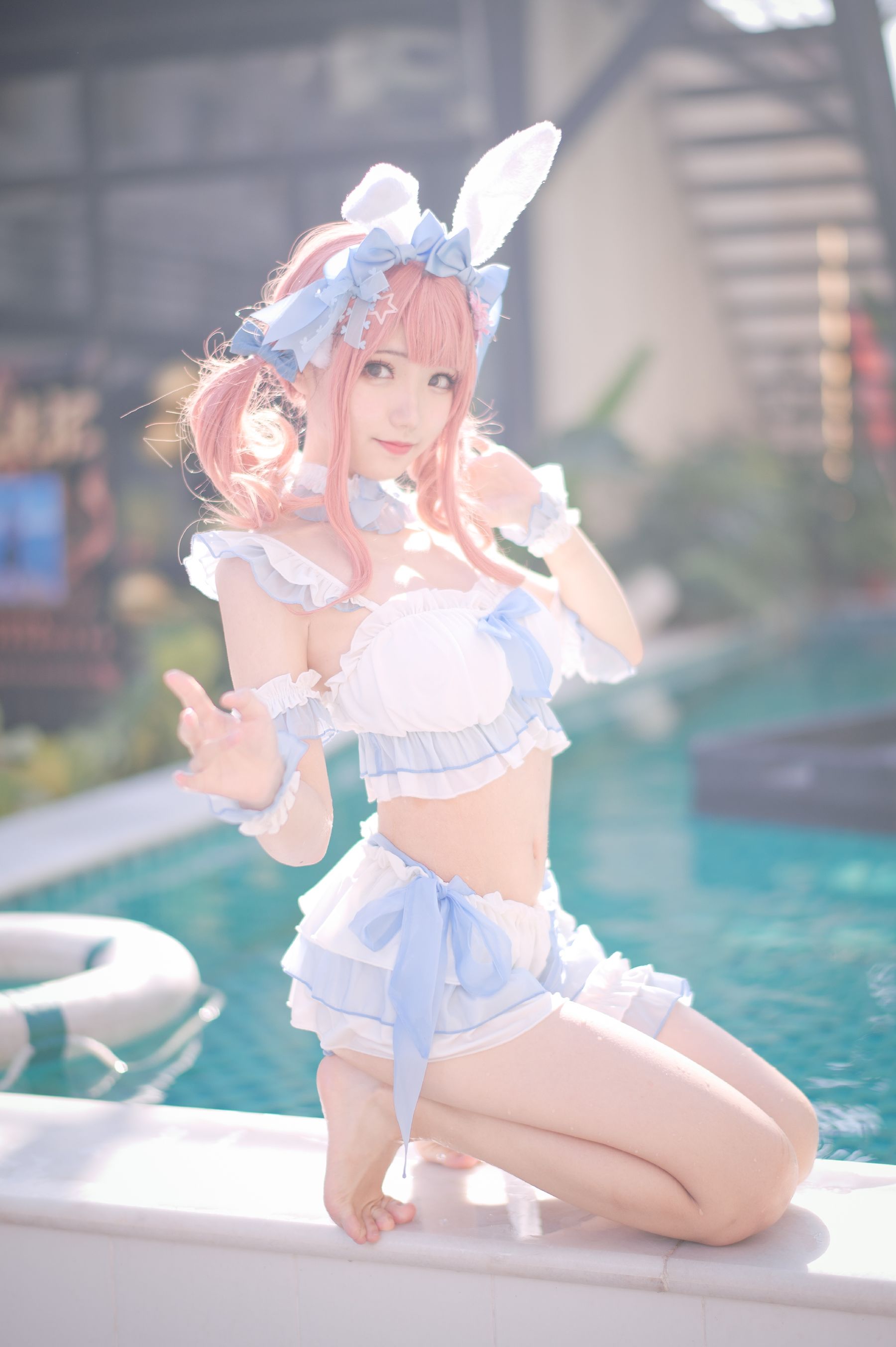 花柒Hana - 夏日甜芯 泳装-图25