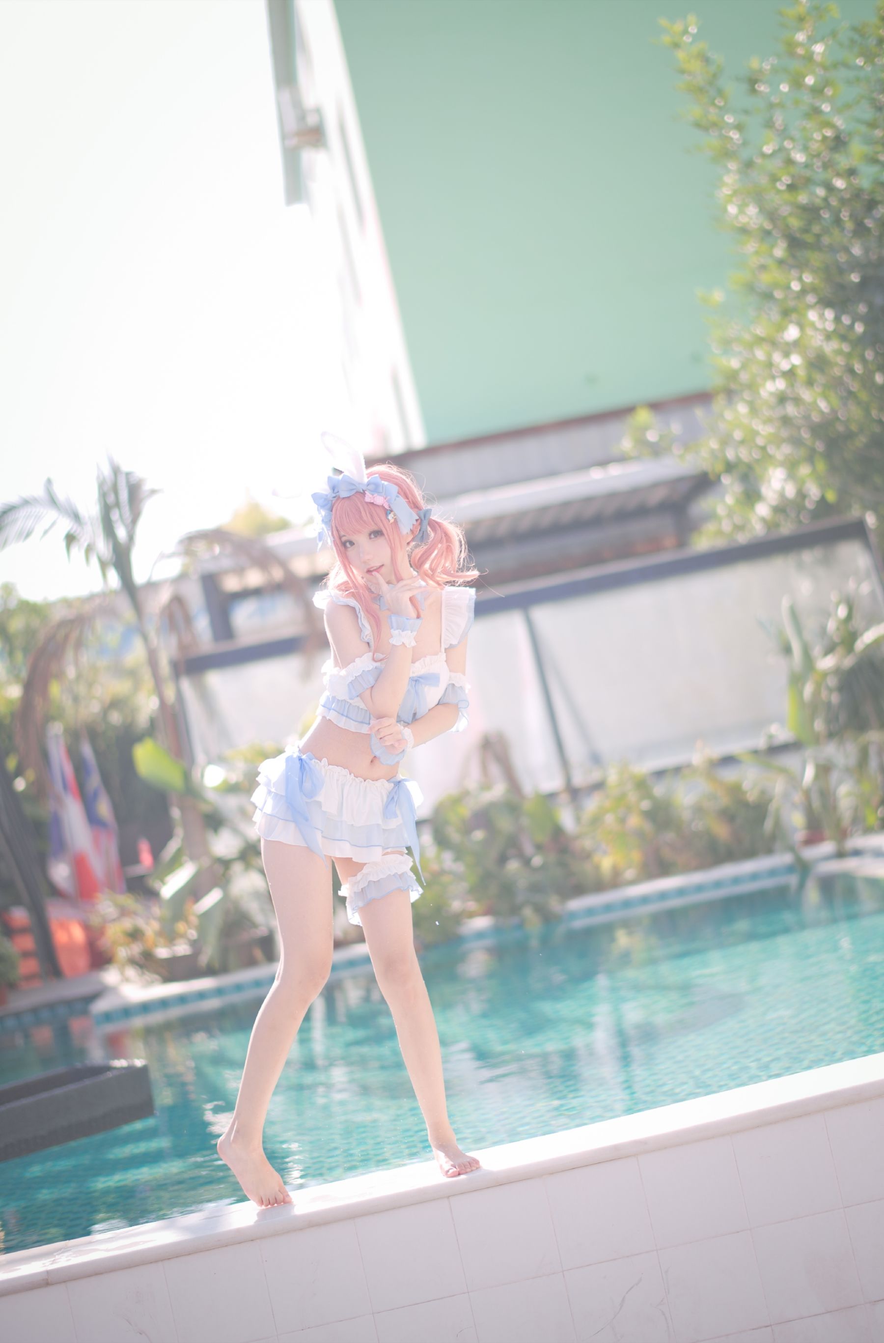 花柒Hana - 夏日甜芯 泳装-图27