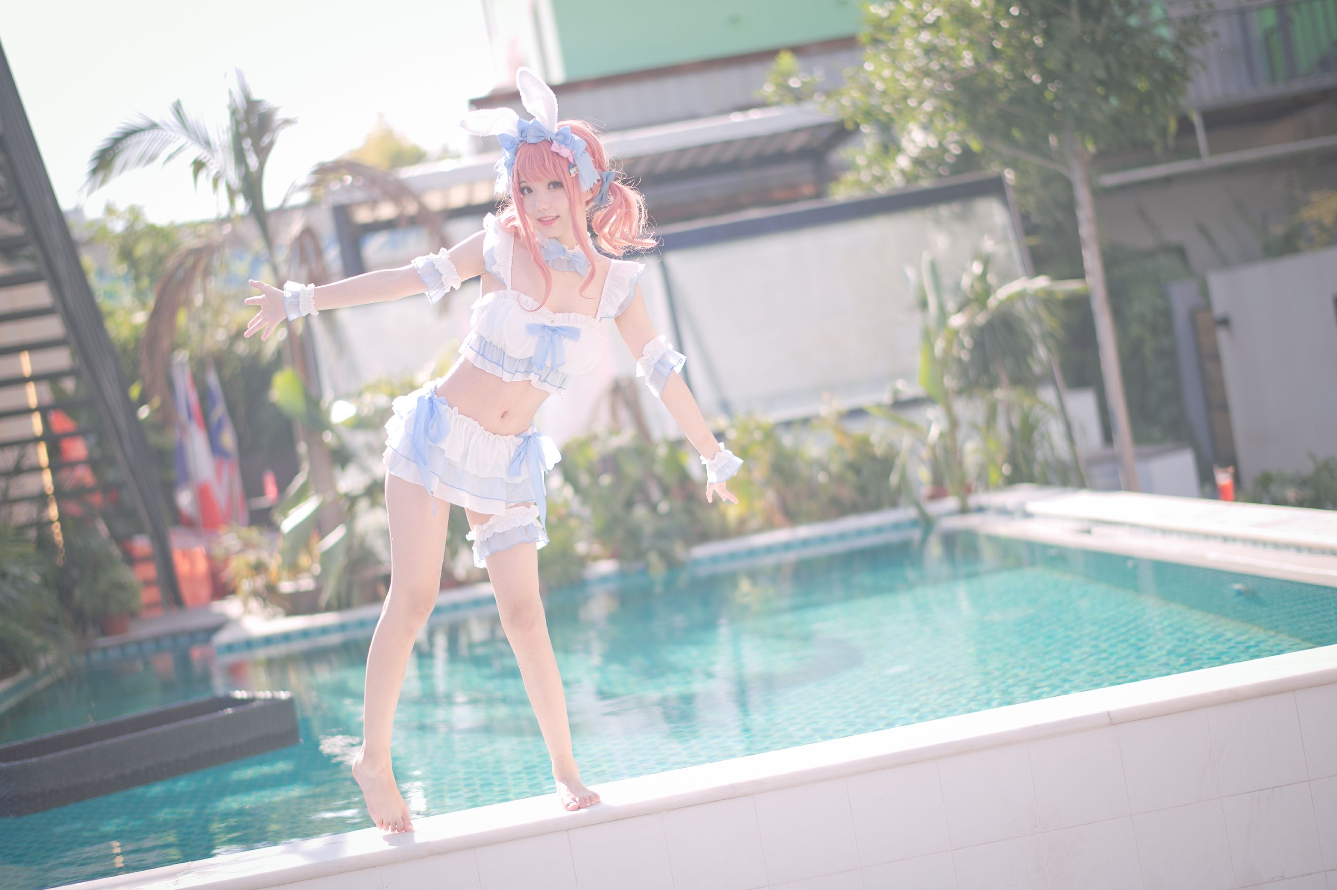 花柒Hana - 夏日甜芯 泳装-图28